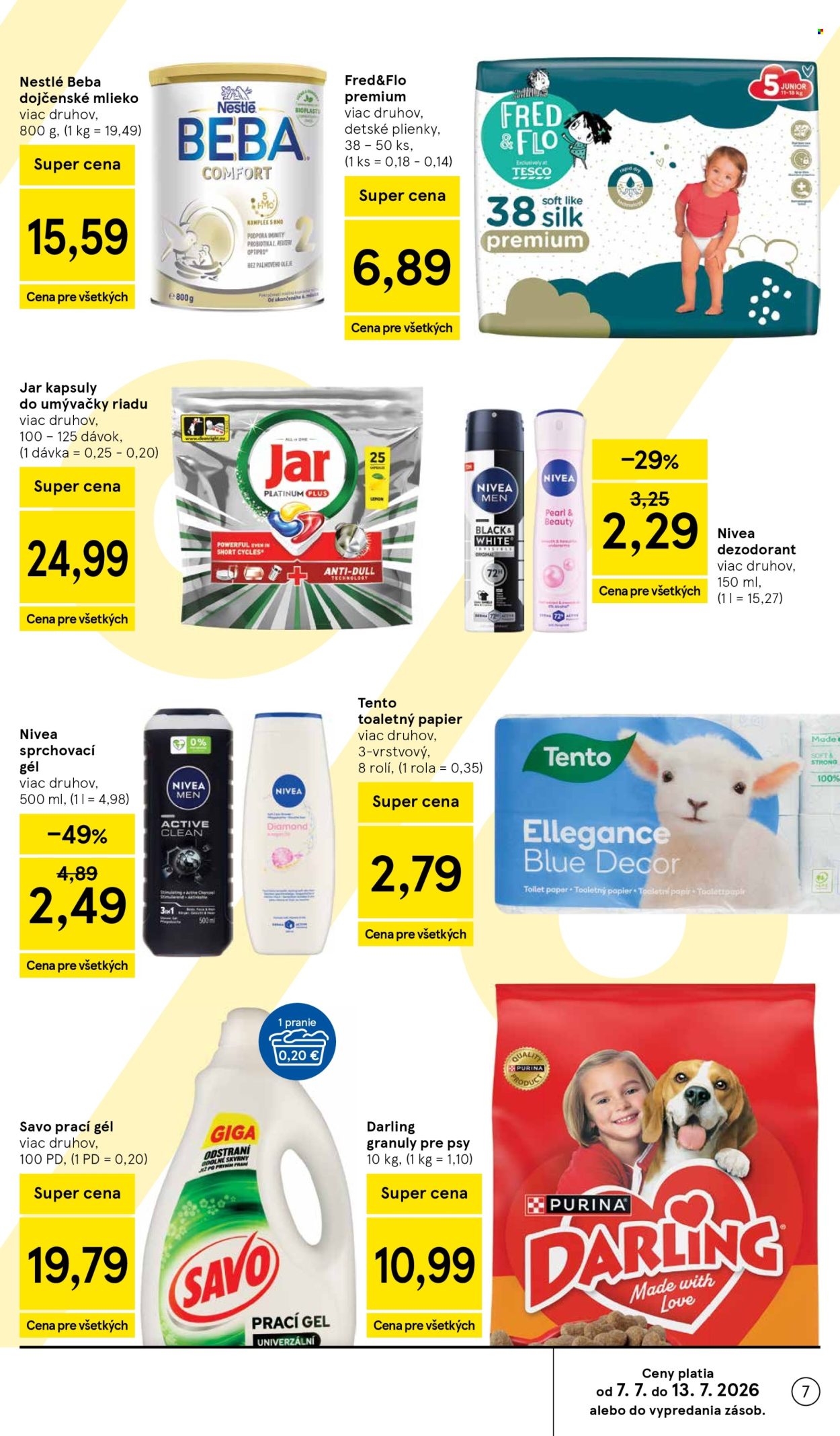 Leták TESCO - 8.7.2026 - 14.7.2026. Strana 7