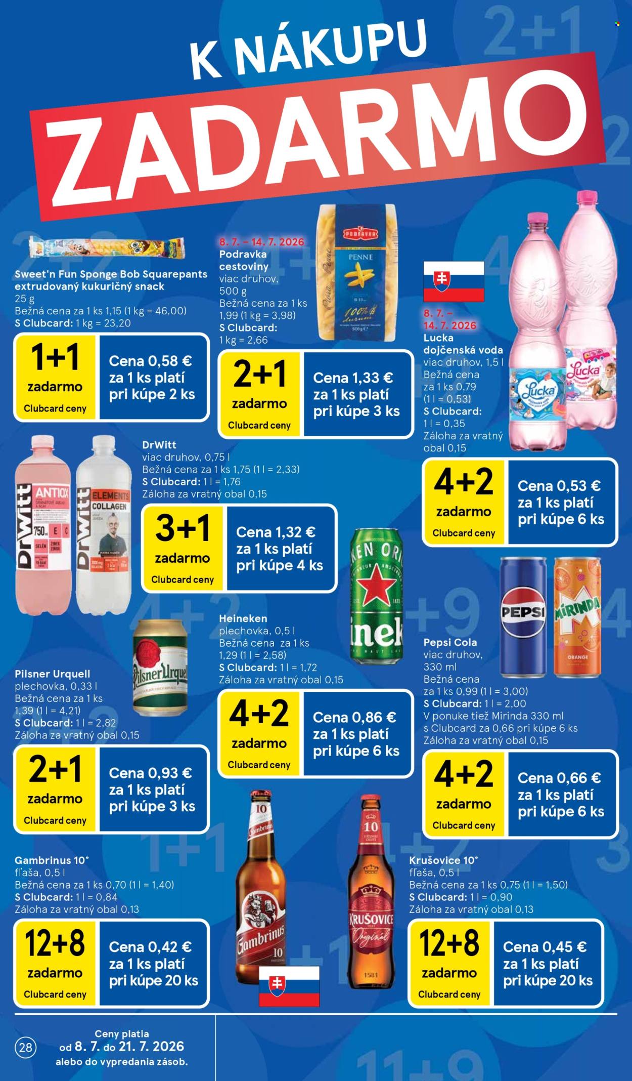 Leták TESCO - 8.7.2026 - 14.7.2026. Strana 28