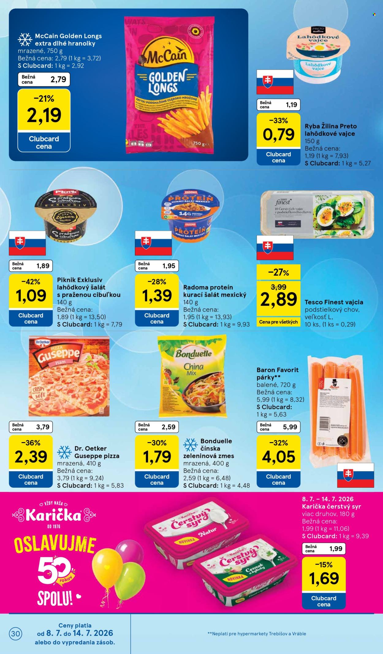 Leták TESCO - 8.7.2026 - 14.7.2026. Strana 30