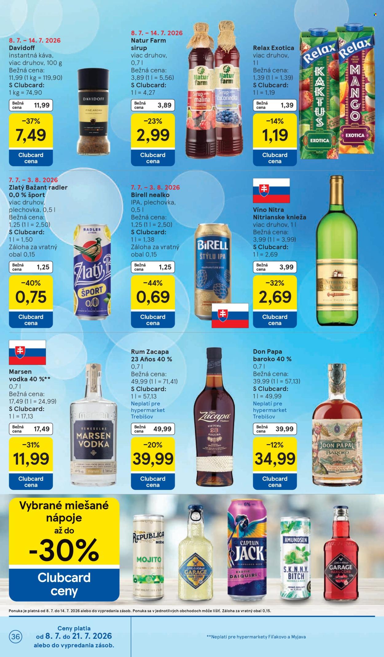 Leták TESCO - 8.7.2026 - 14.7.2026. Strana 36