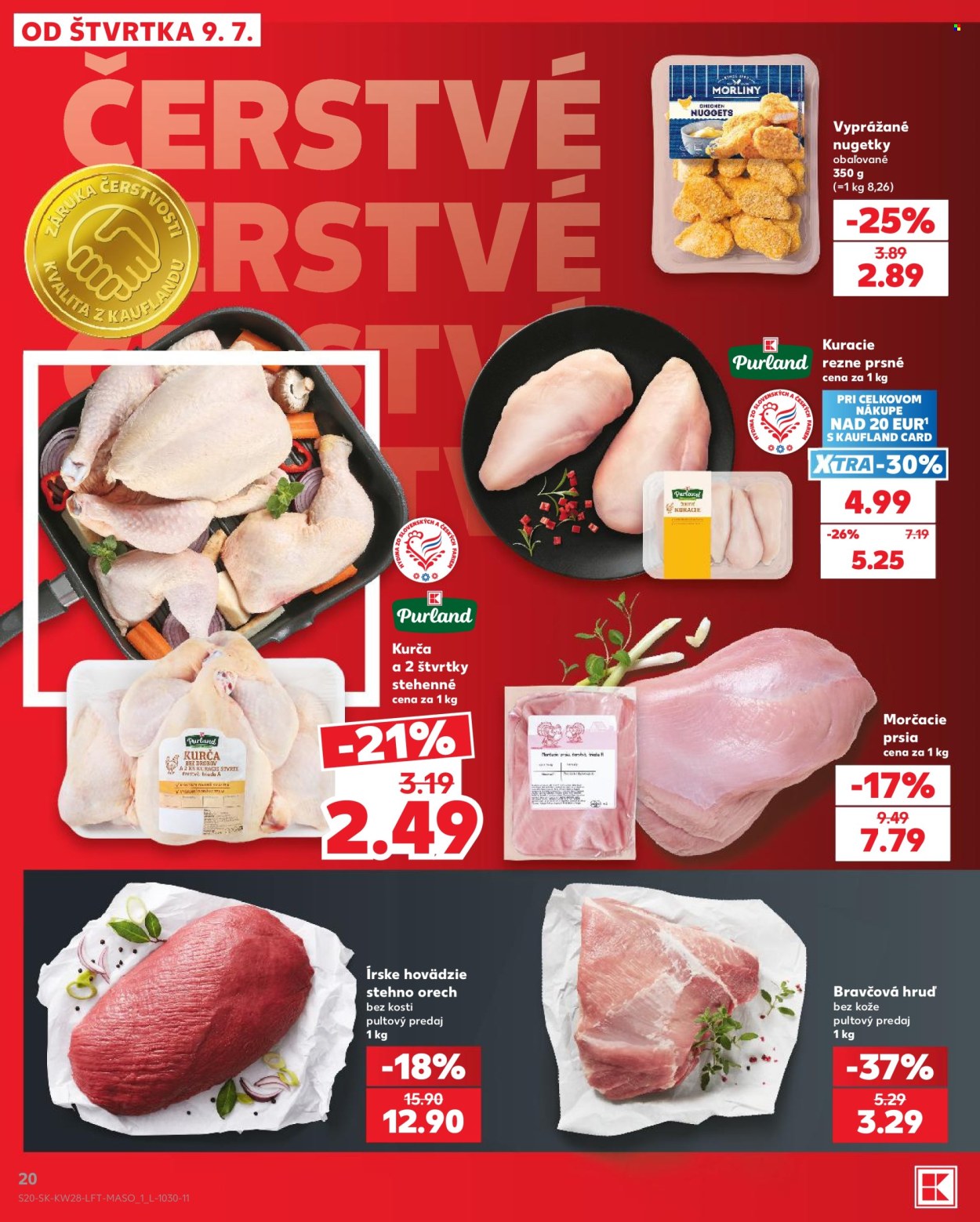 Leták Kaufland - 9.7.2026 - 15.7.2026. Strana 20