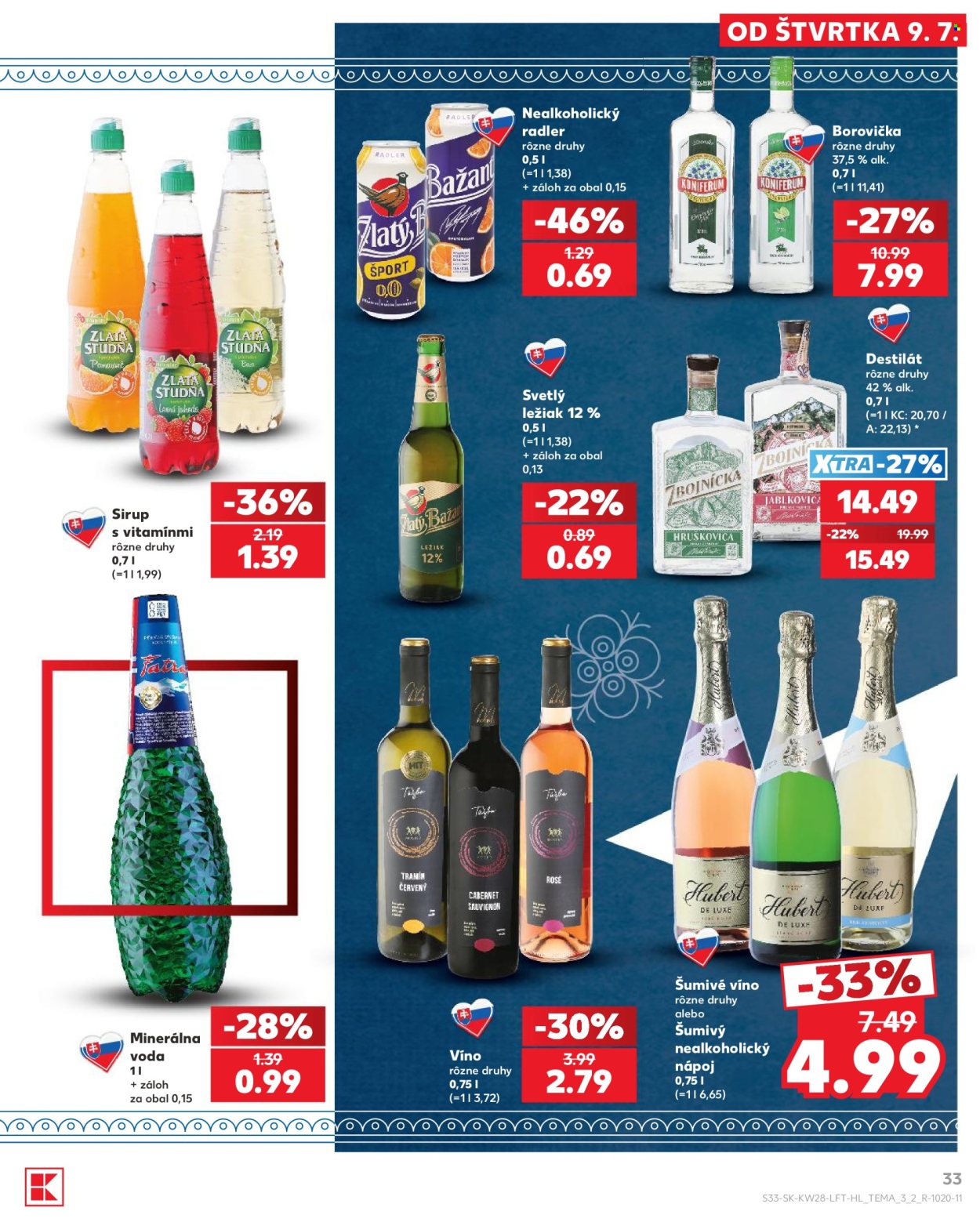 Leták Kaufland - 9.7.2026 - 15.7.2026. Strana 33