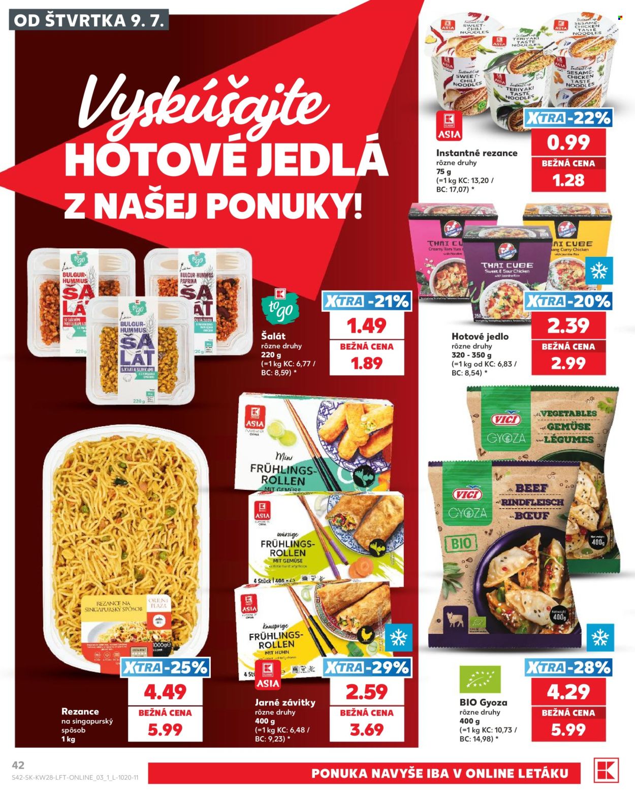 Leták Kaufland - 9.7.2026 - 15.7.2026. Strana 42