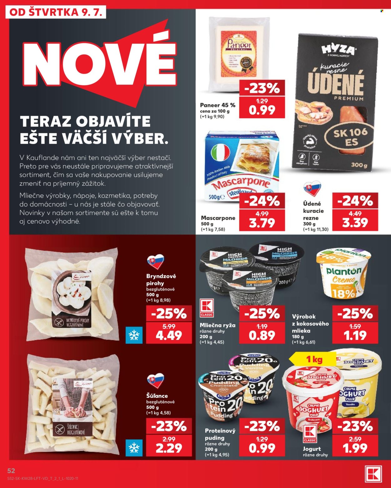 Leták Kaufland - 9.7.2026 - 15.7.2026. Strana 52