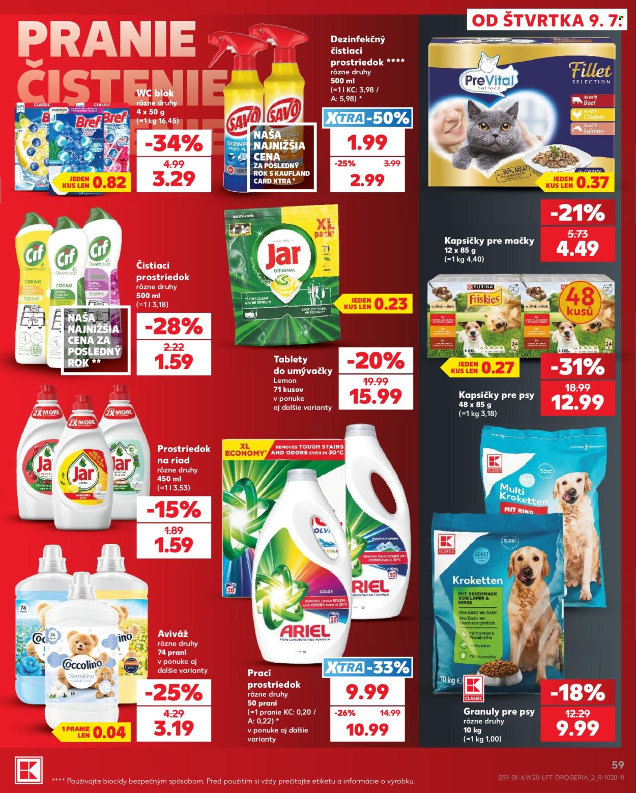 Leták Kaufland - 9.7.2026 - 15.7.2026. Strana 59