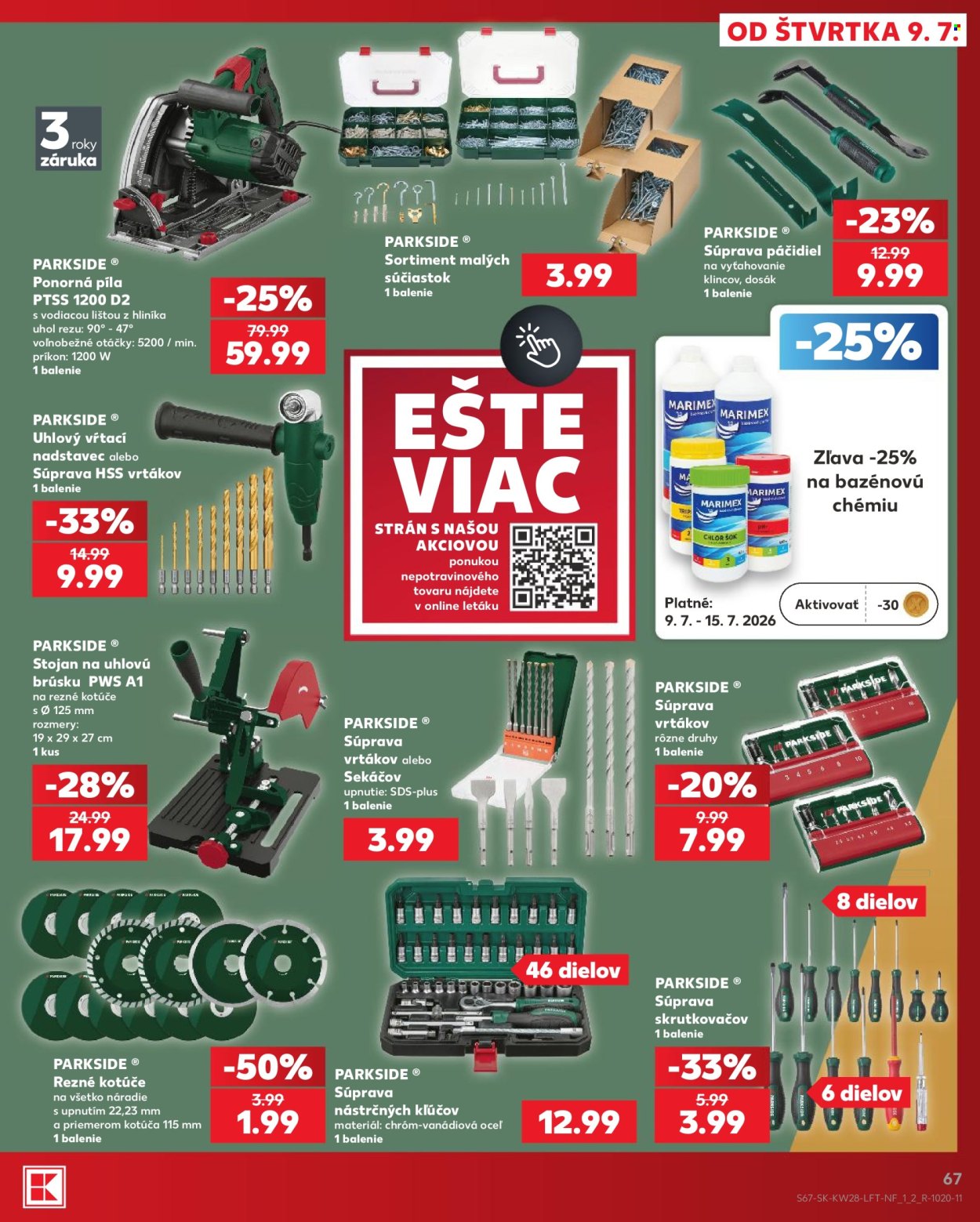 Leták Kaufland - 9.7.2026 - 15.7.2026. Strana 67