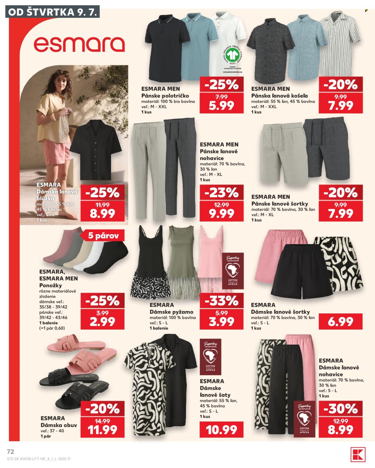 Leták Kaufland - 9.7.2026 - 15.7.2026. Strana 72