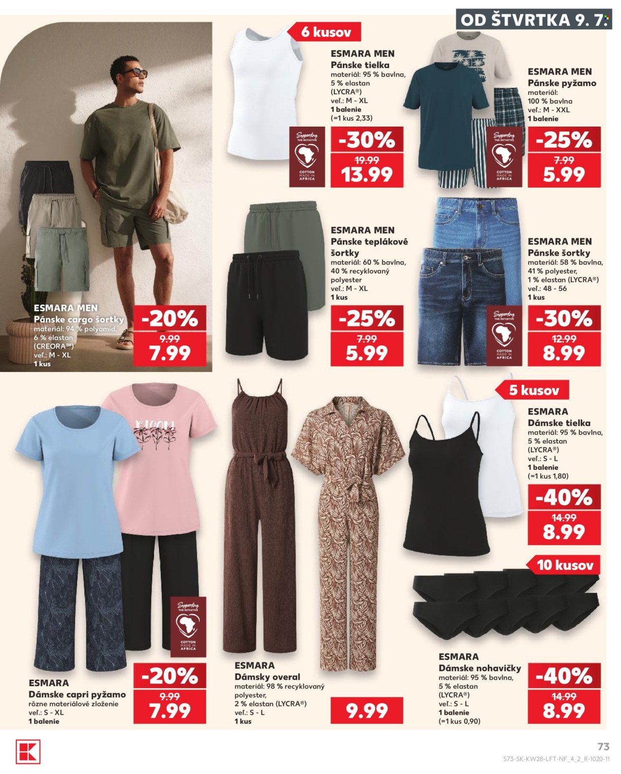 Leták Kaufland - 9.7.2026 - 15.7.2026. Strana 73
