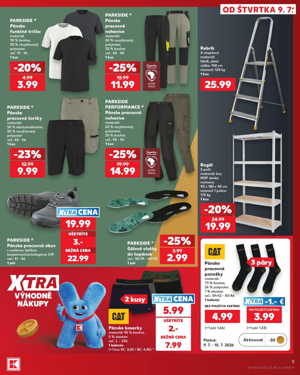 Leták Kaufland - 9.7.2026 - 15.7.2026. Strana 9