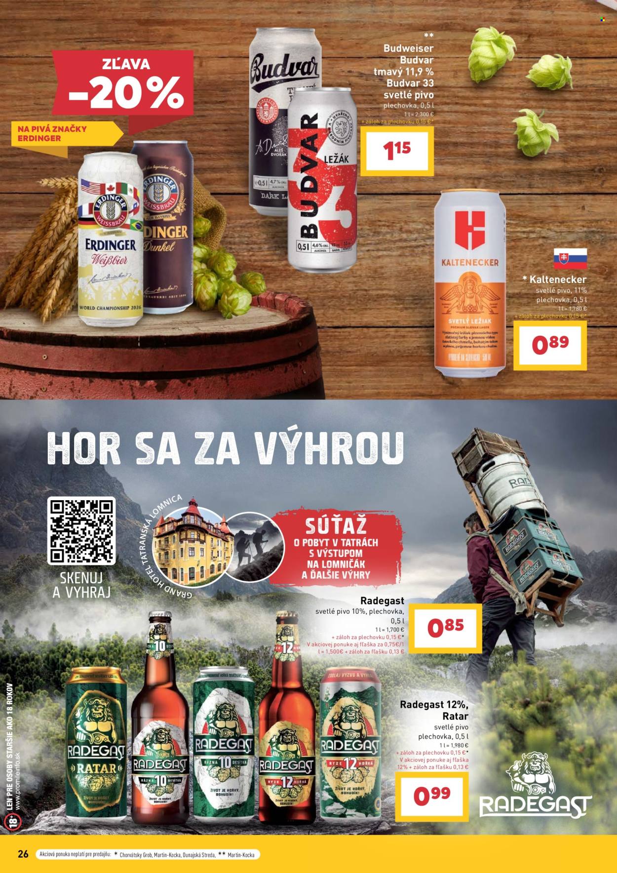 Leták Billa - 8.7.2026 - 28.7.2026. Strana 26