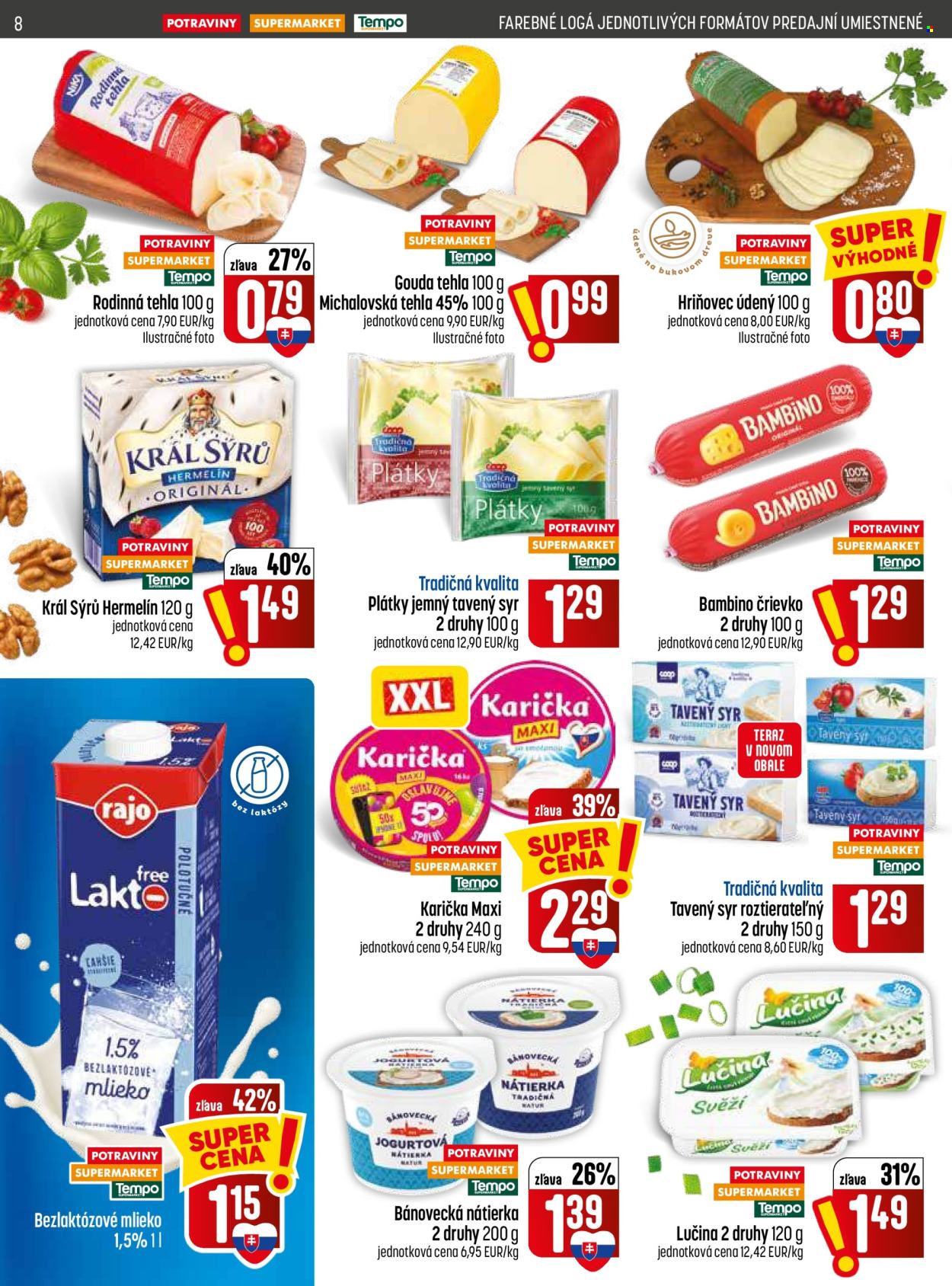 Leták COOP Jednota - 9.7.2026 - 15.7.2026. Strana 8