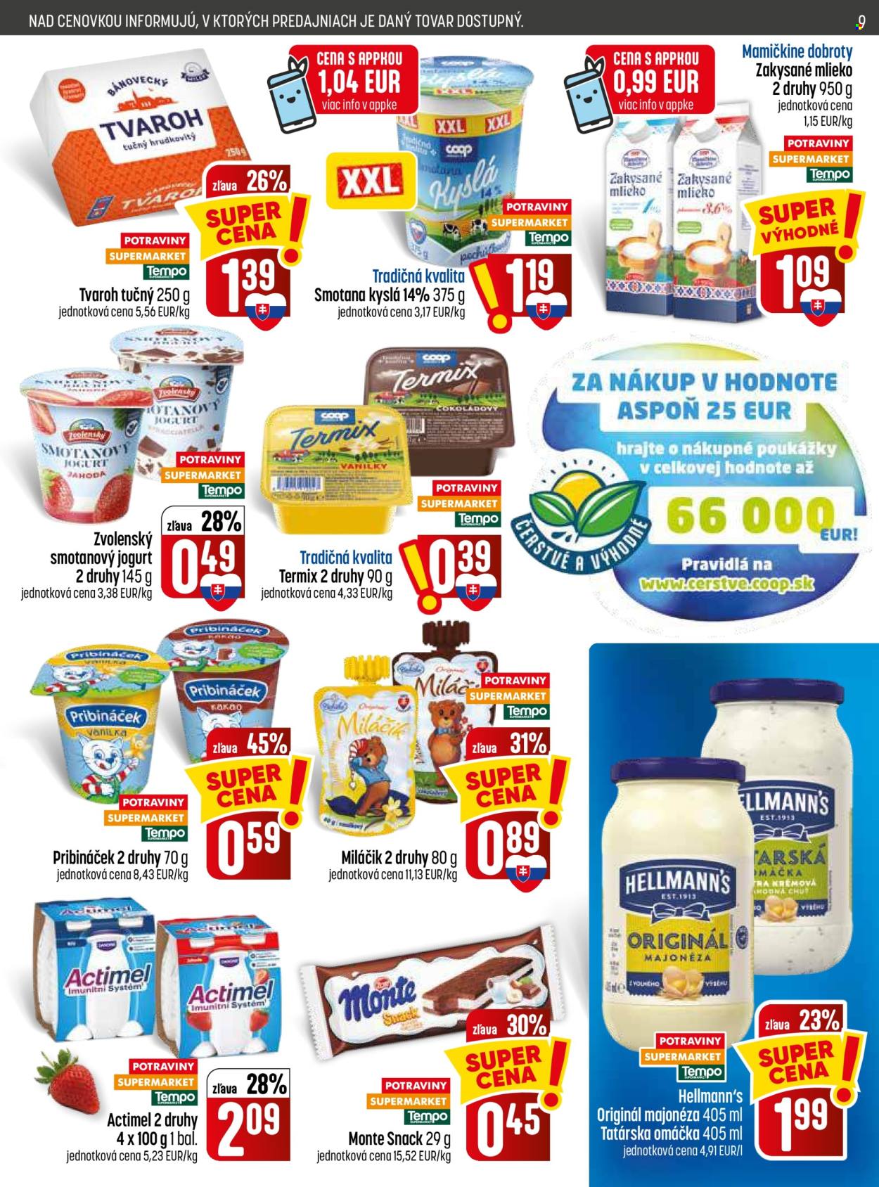 Leták COOP Jednota - 9.7.2026 - 15.7.2026. Strana 9