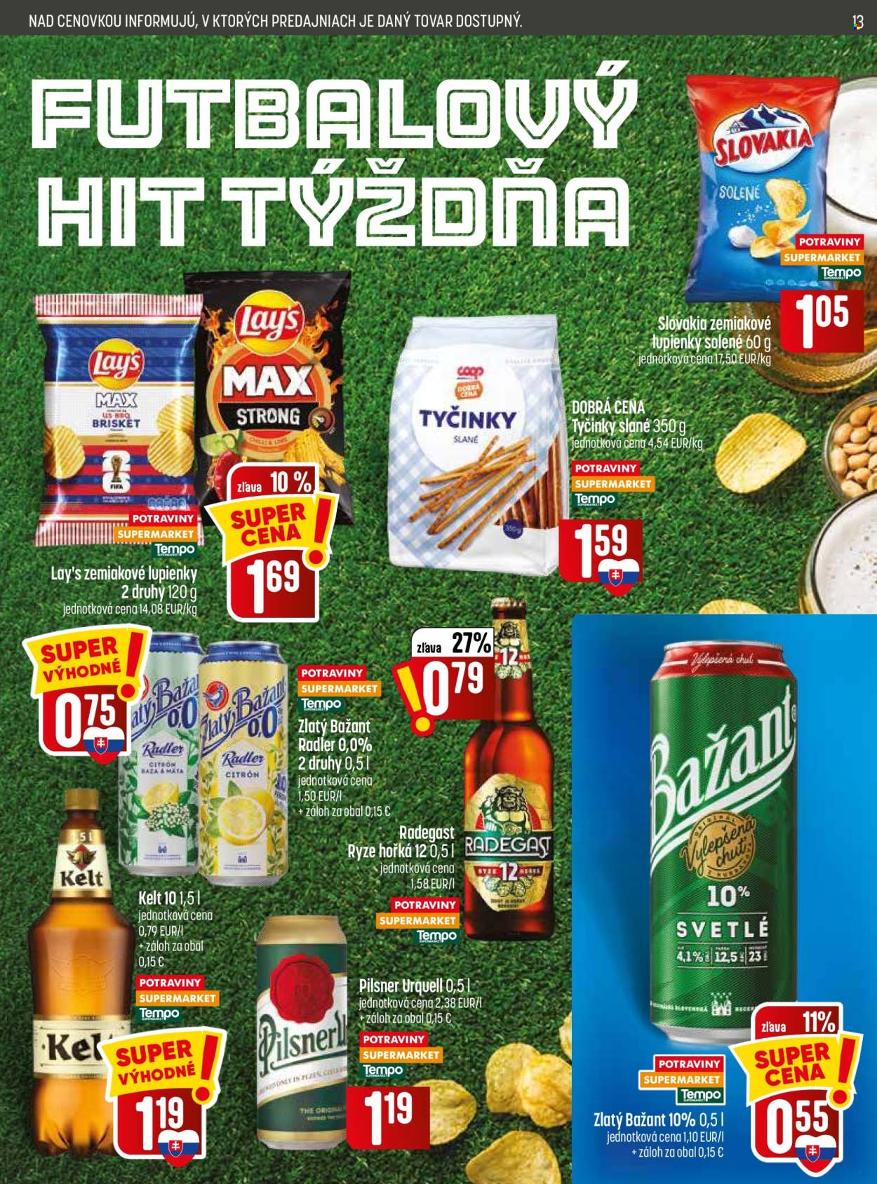 Leták COOP Jednota - 9.7.2026 - 15.7.2026. Strana 13