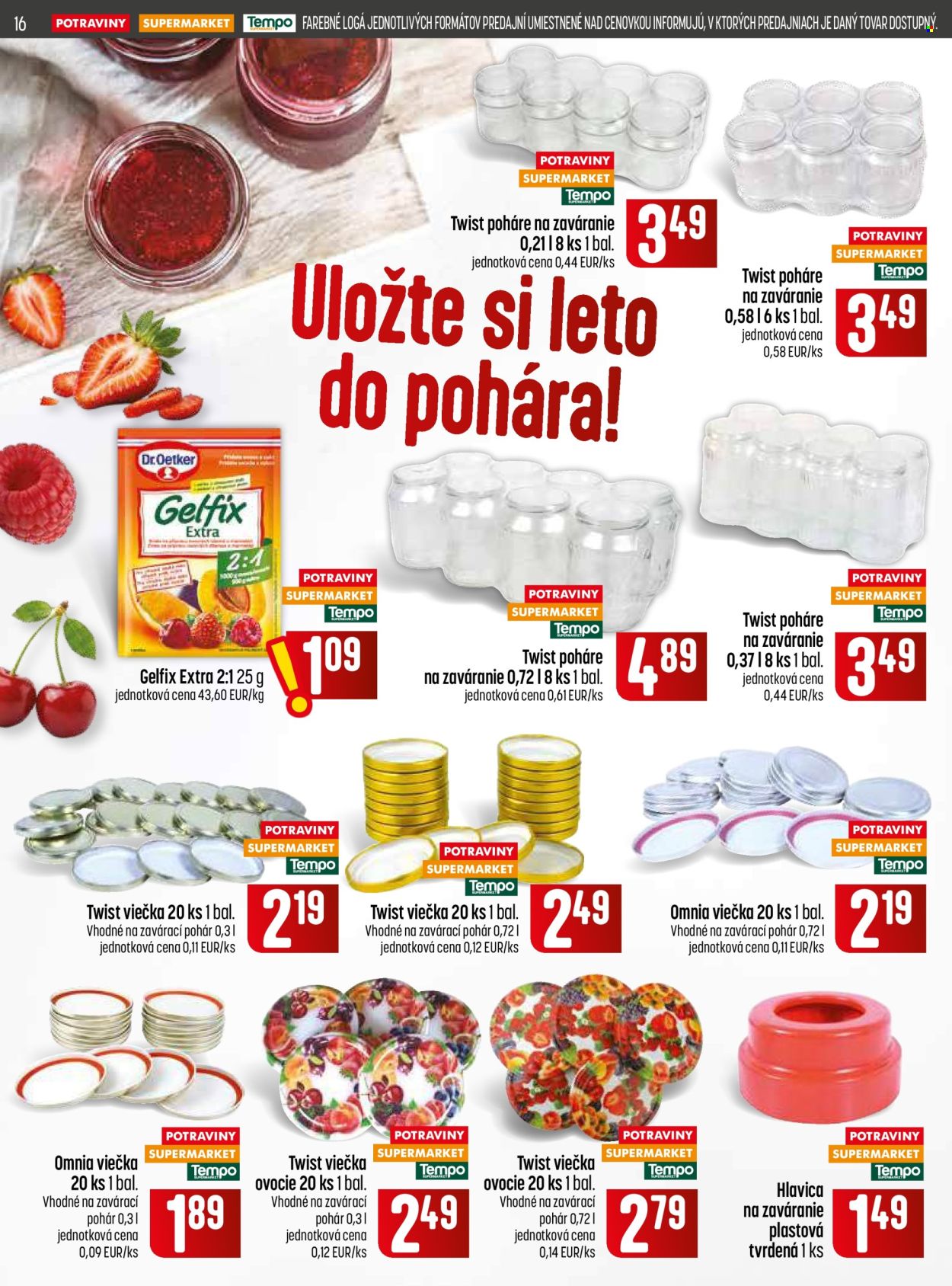 Leták COOP Jednota - 9.7.2026 - 15.7.2026. Strana 16