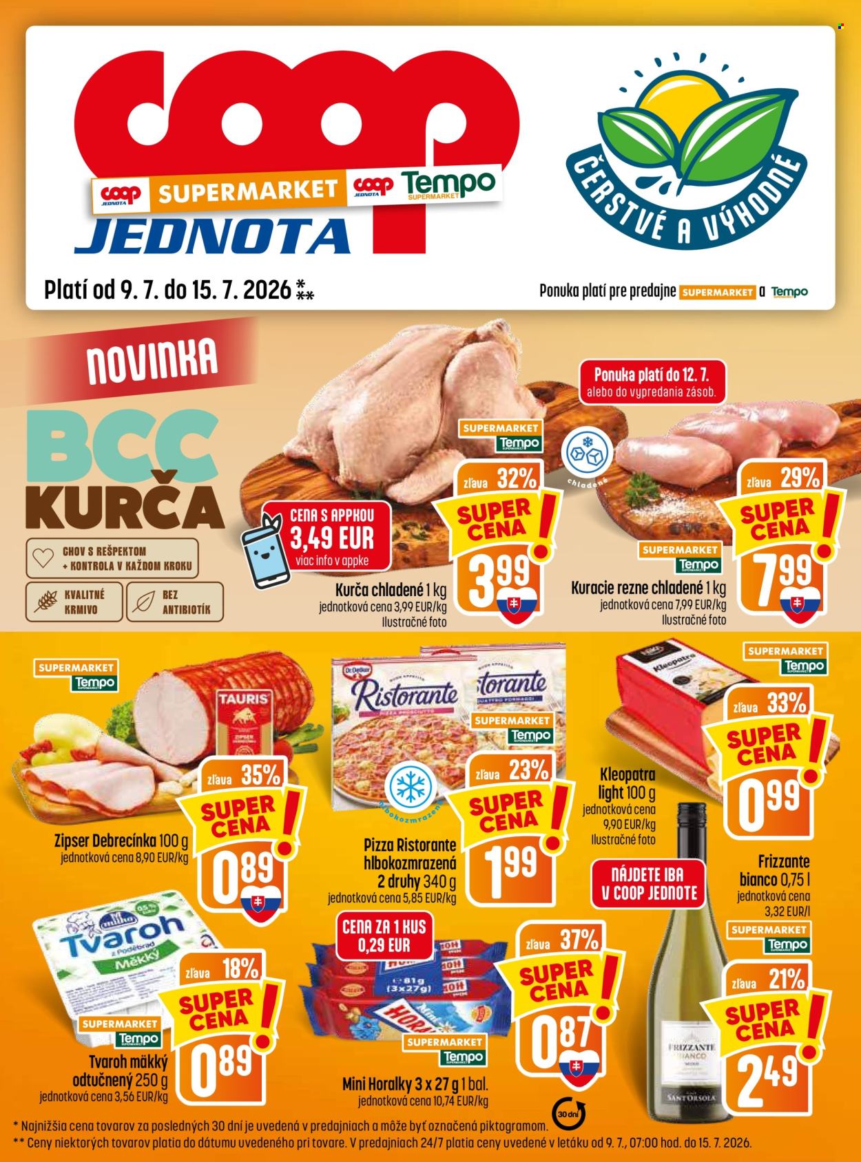 Leták COOP Jednota - 9.7.2026 - 15.7.2026. Strana 17