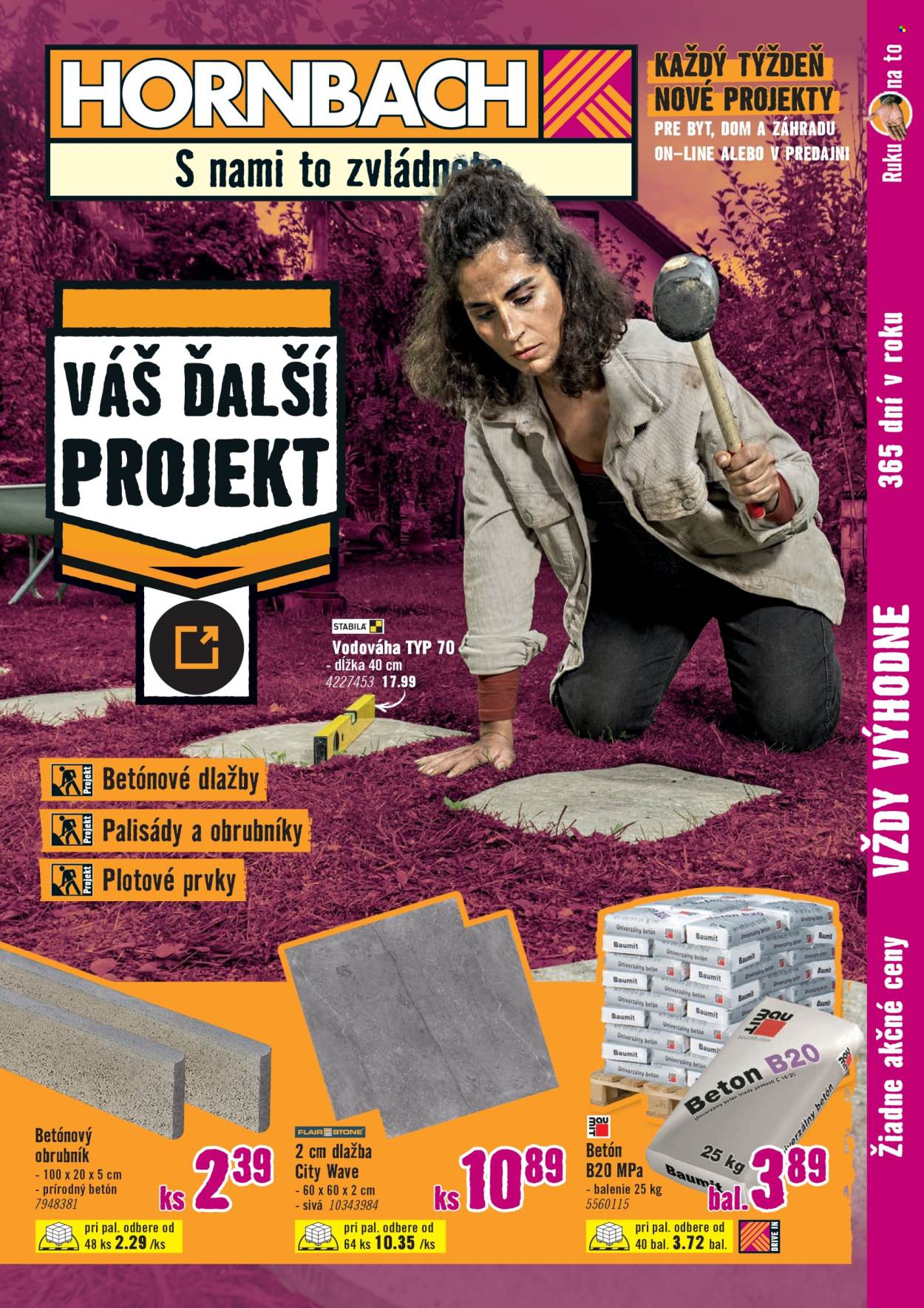 Leták Hornbach - 8.7.2026 - 21.7.2026. Strana 1