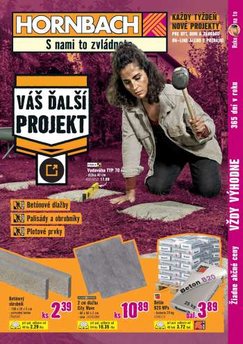 Leták Hornbach - 8.7.2026 - 21.7.2026.