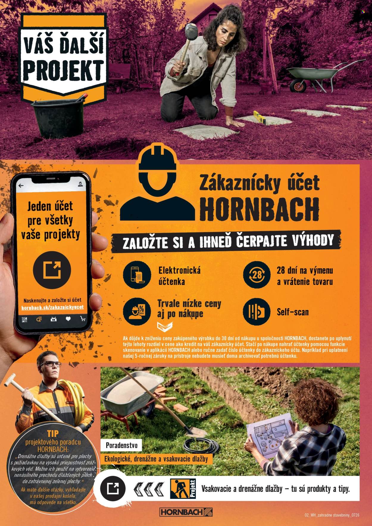 Leták Hornbach - 8.7.2026 - 21.7.2026. Strana 2