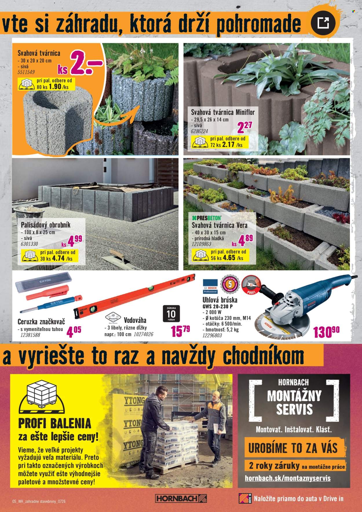 Leták Hornbach - 8.7.2026 - 21.7.2026. Strana 5