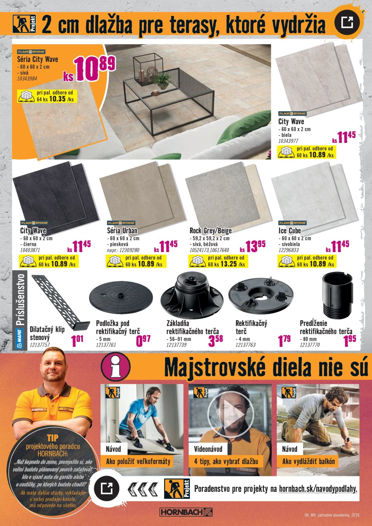 Leták Hornbach - 8.7.2026 - 21.7.2026. Strana 6