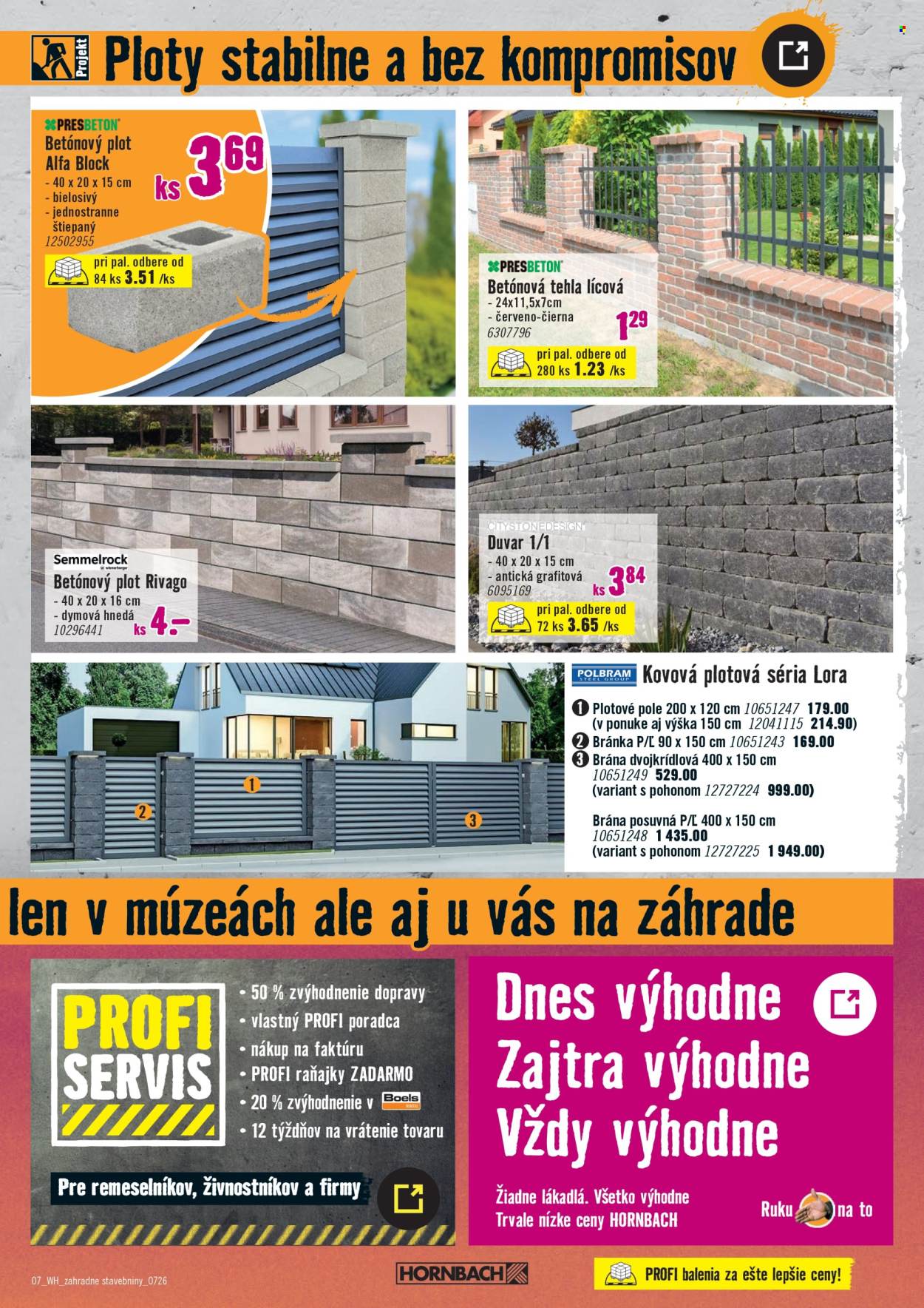 Leták Hornbach - 8.7.2026 - 21.7.2026. Strana 7