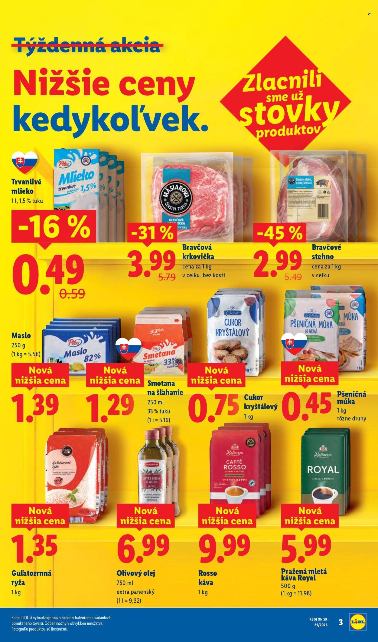 Leták Lidl - 13.7.2026 - 19.7.2026. Strana 3