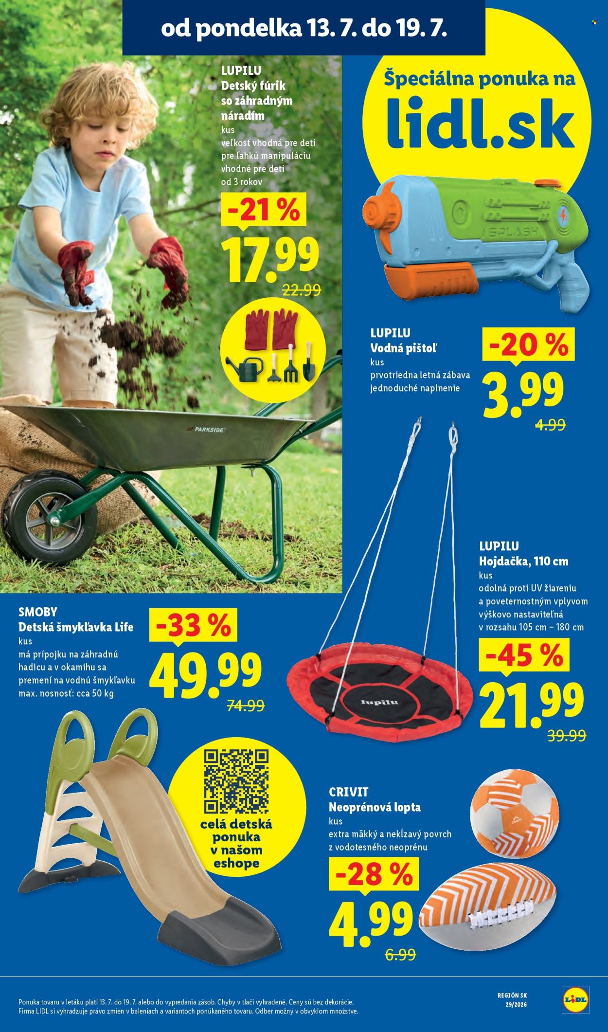 Leták Lidl - 13.7.2026 - 19.7.2026. Strana 4