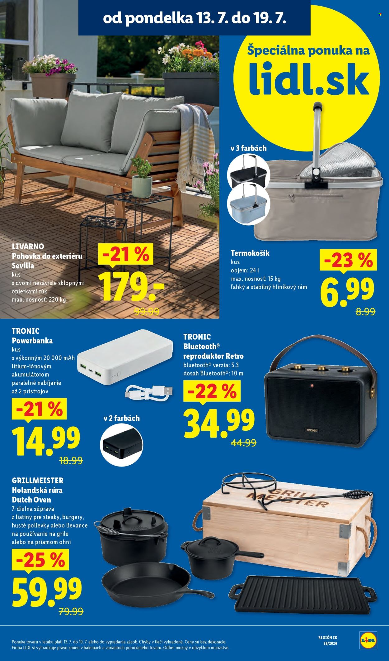 Leták Lidl - 13.7.2026 - 19.7.2026. Strana 5