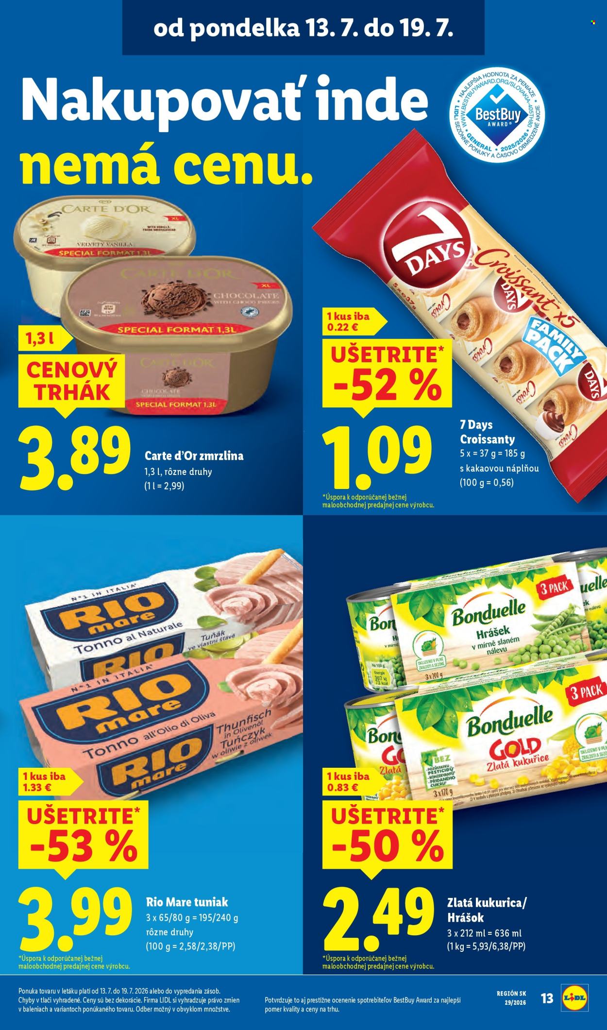 Leták Lidl - 13.7.2026 - 19.7.2026. Strana 17