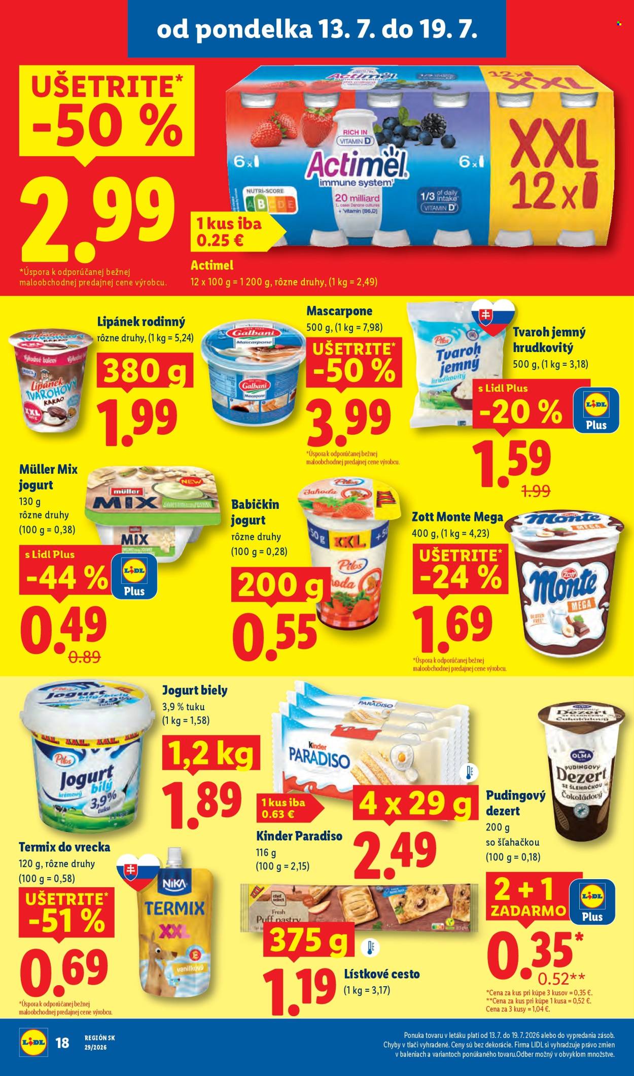 Leták Lidl - 13.7.2026 - 19.7.2026. Strana 22