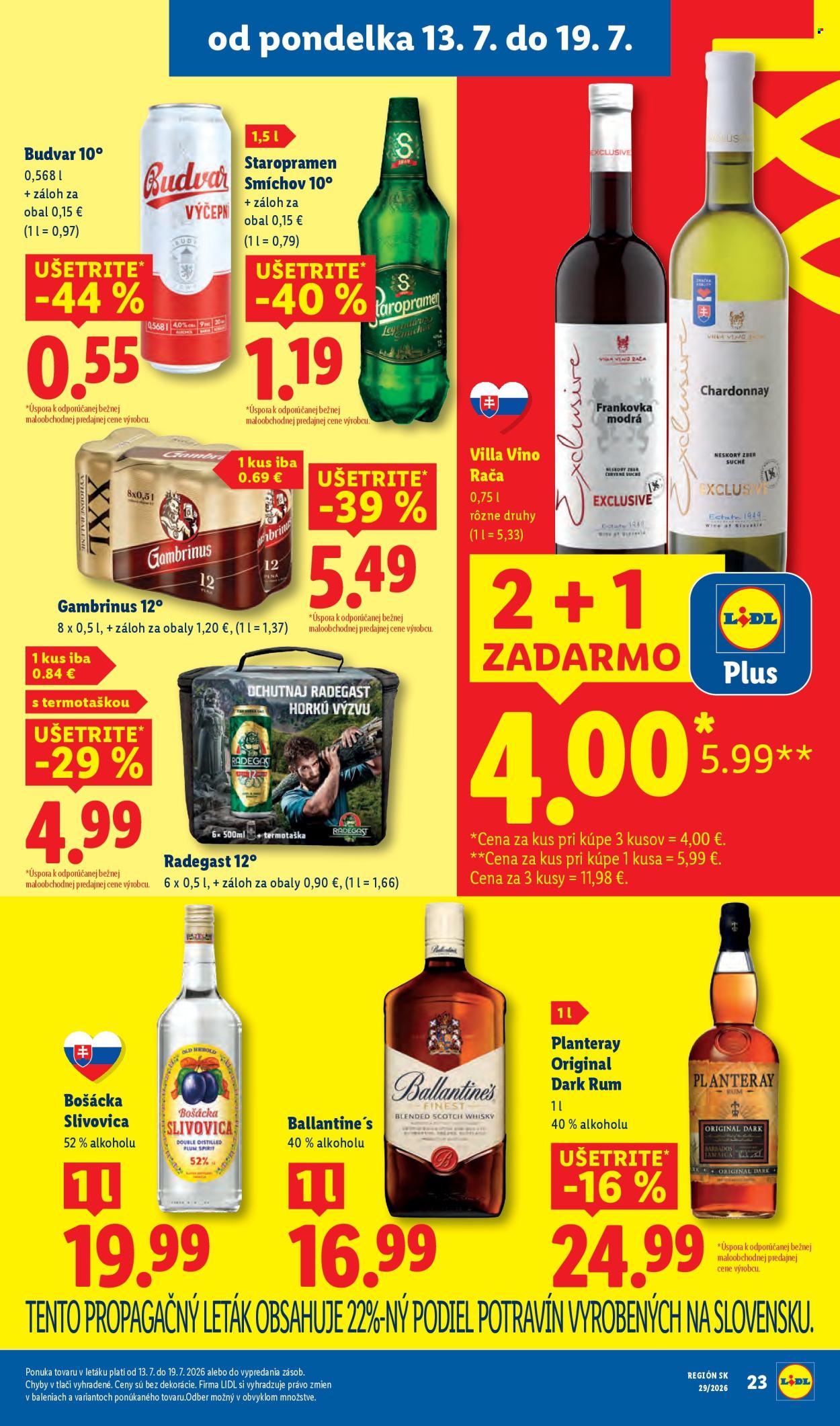 Leták Lidl - 13.7.2026 - 19.7.2026. Strana 27