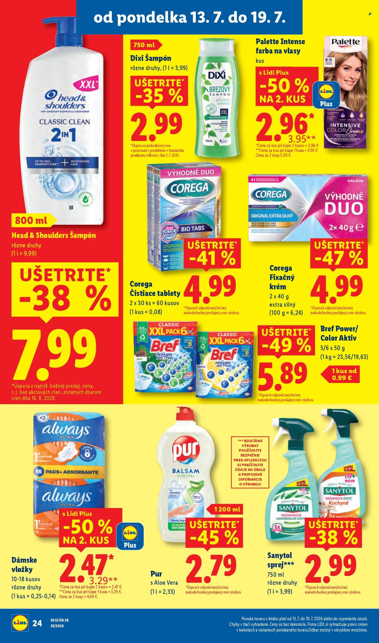 Leták Lidl - 13.7.2026 - 19.7.2026. Strana 28
