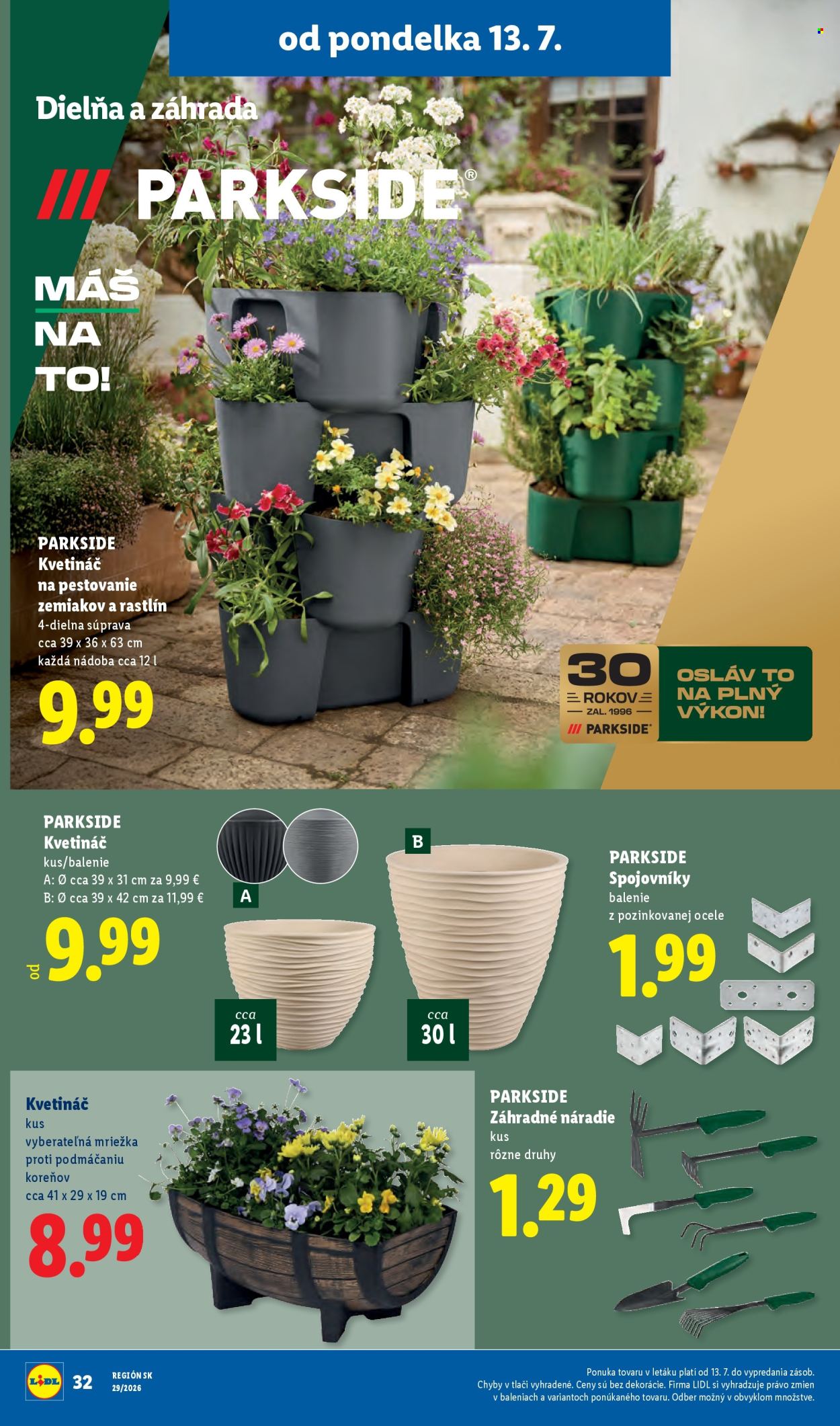 Leták Lidl - 13.7.2026 - 19.7.2026. Strana 42