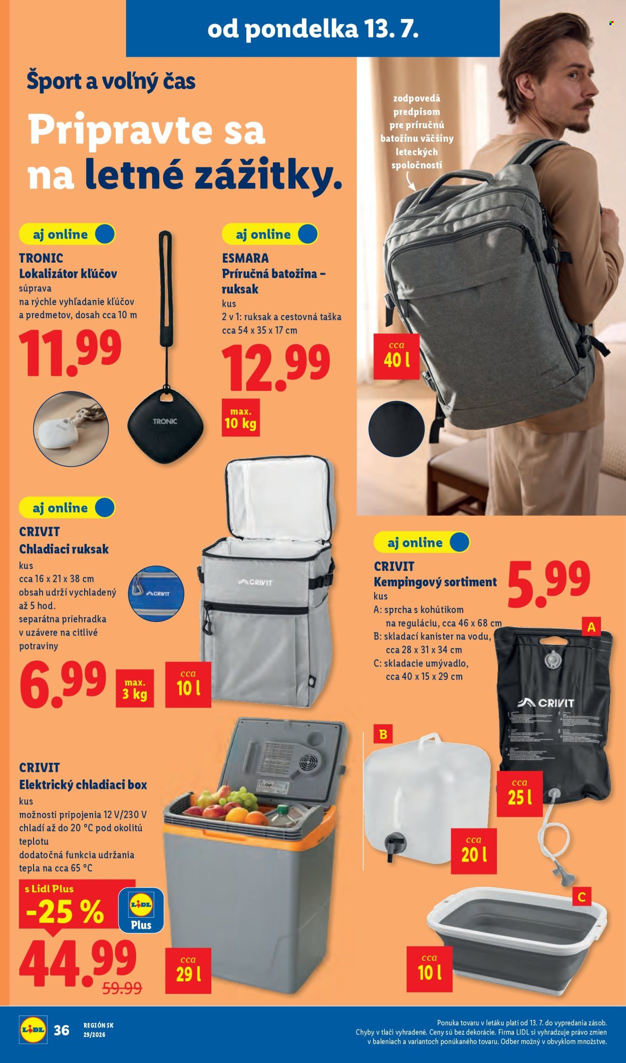 Leták Lidl - 13.7.2026 - 19.7.2026. Strana 46