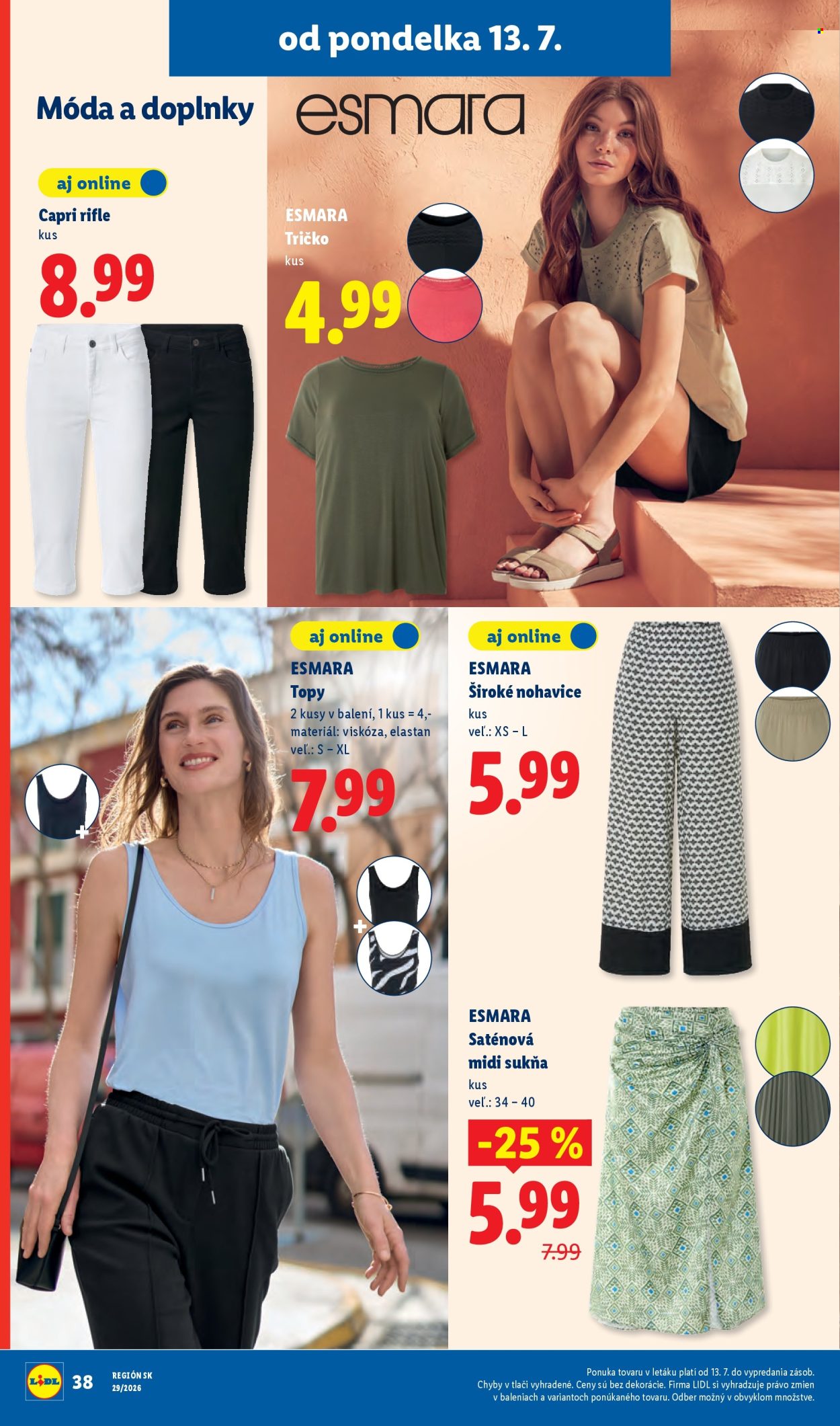 Leták Lidl - 13.7.2026 - 19.7.2026. Strana 48