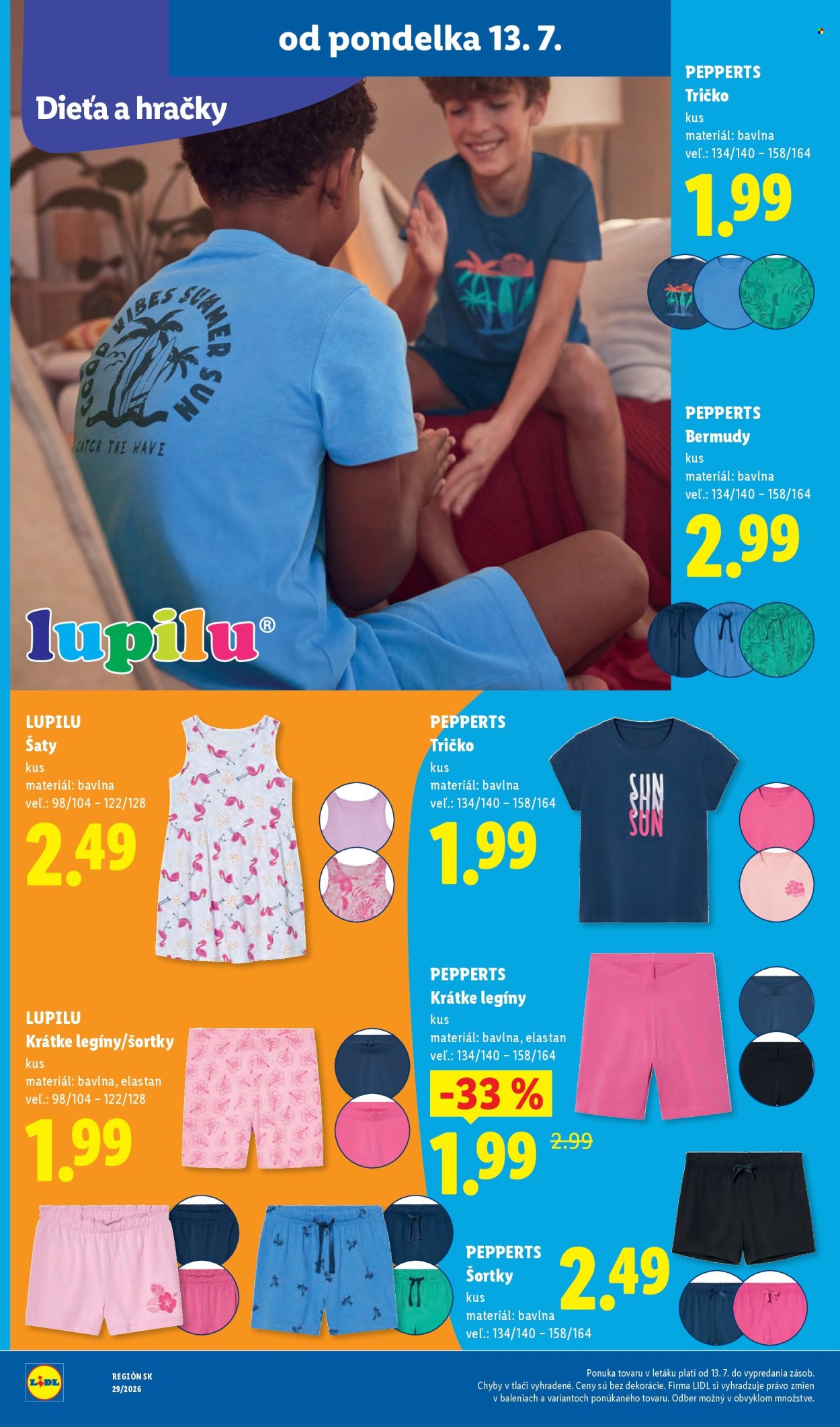 Leták Lidl - 13.7.2026 - 19.7.2026. Strana 50