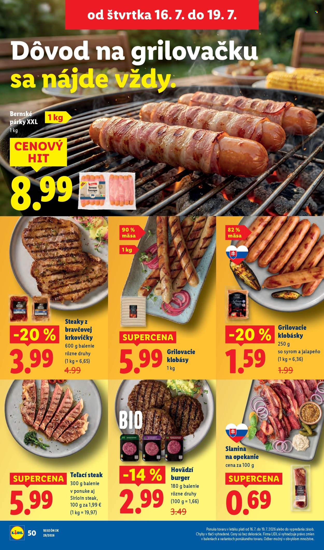 Leták Lidl - 13.7.2026 - 19.7.2026. Strana 58