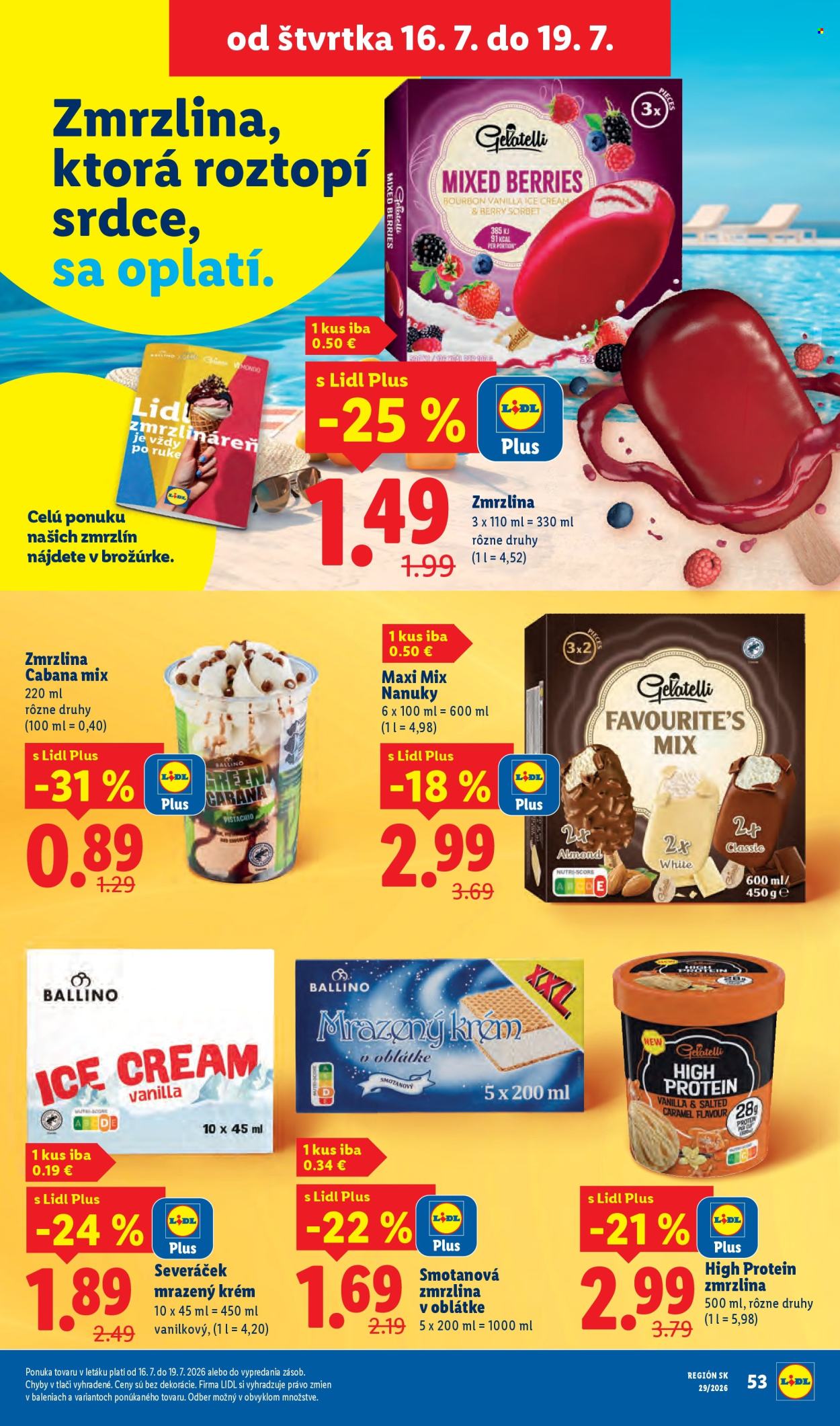 Leták Lidl - 13.7.2026 - 19.7.2026. Strana 64