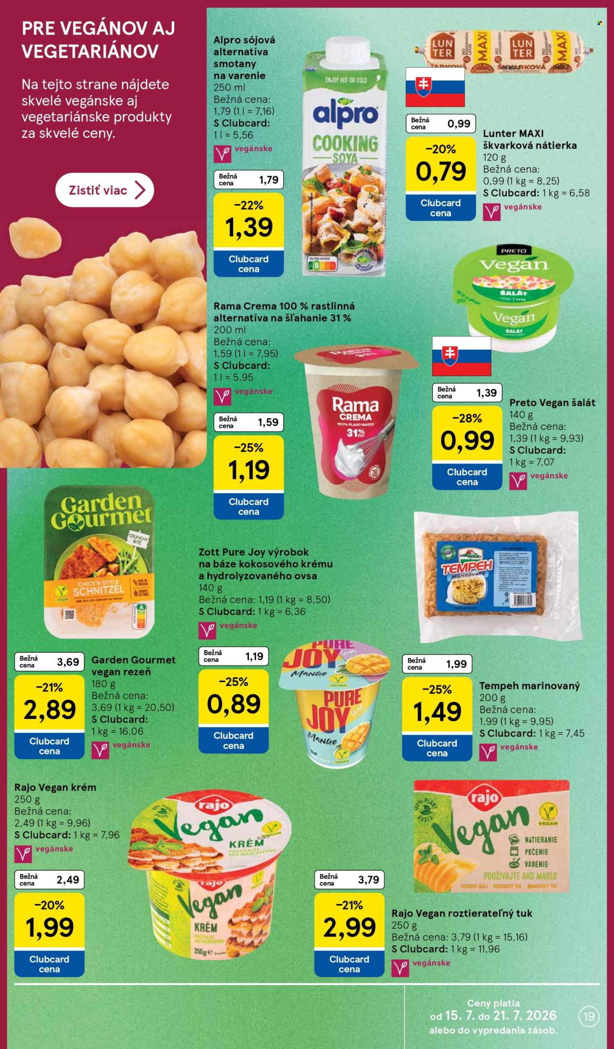 Leták TESCO - 15.7.2026 - 21.7.2026. Strana 19