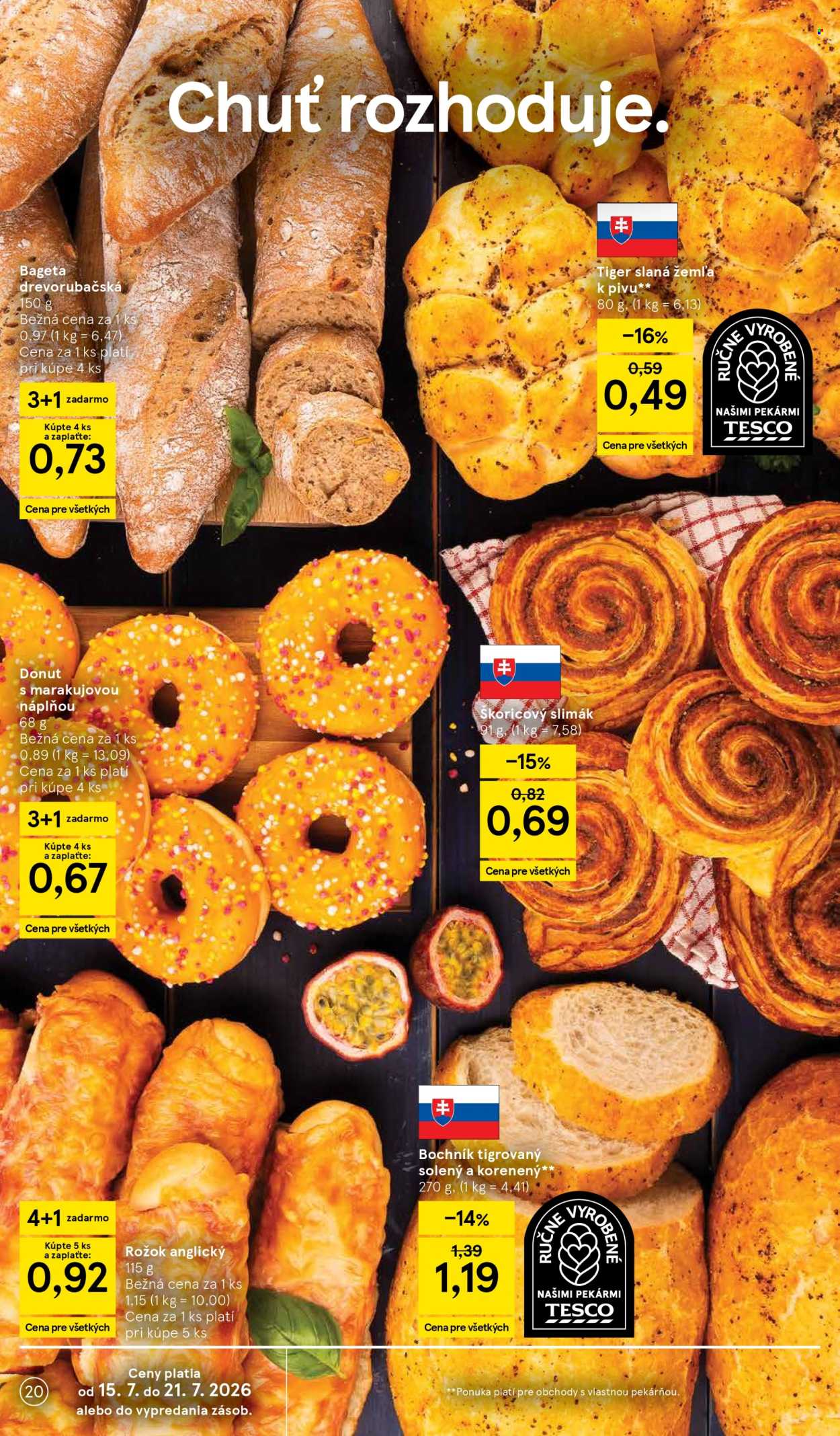 Leták TESCO - 15.7.2026 - 21.7.2026. Strana 20