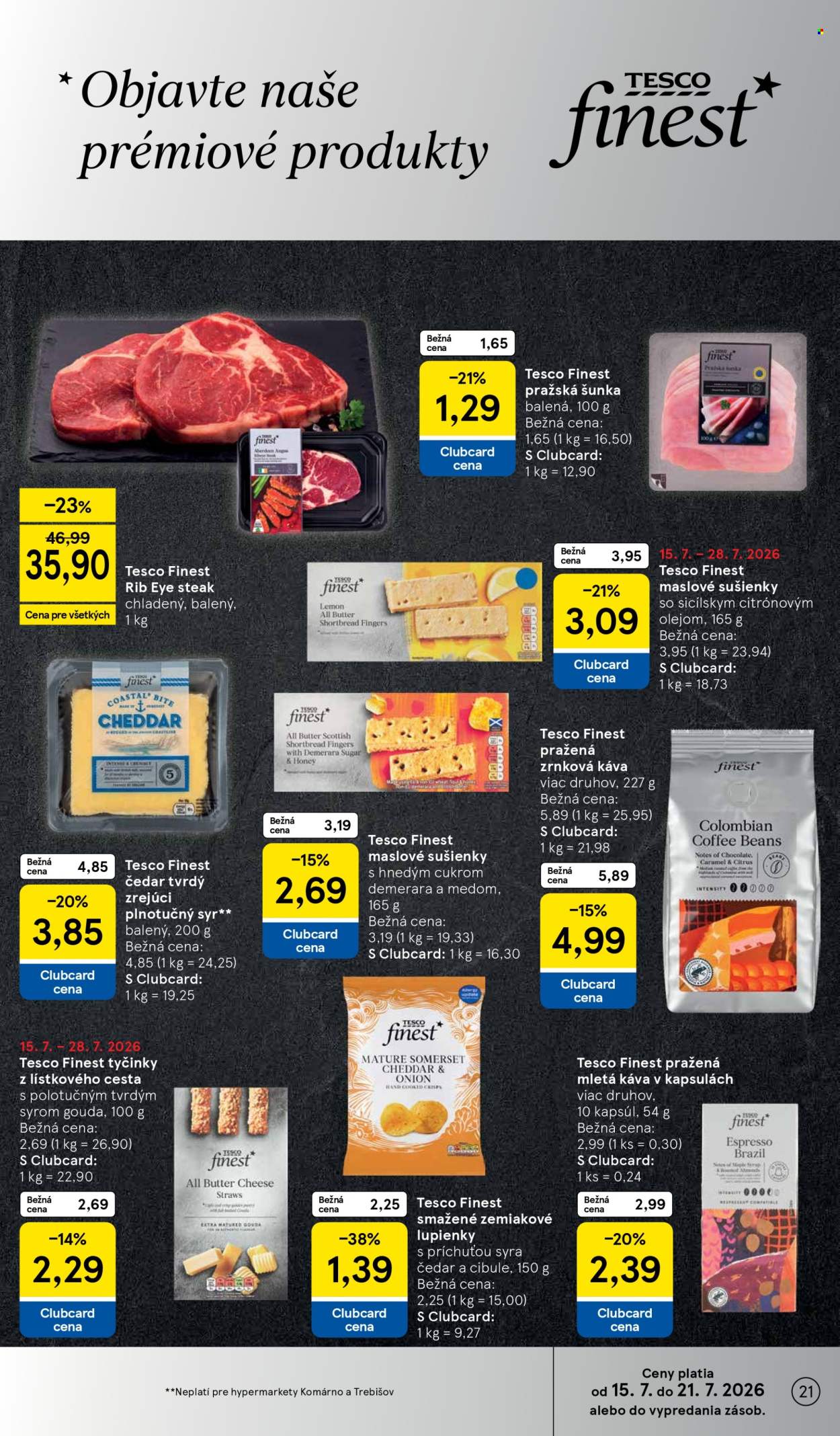 Leták TESCO - 15.7.2026 - 21.7.2026. Strana 21