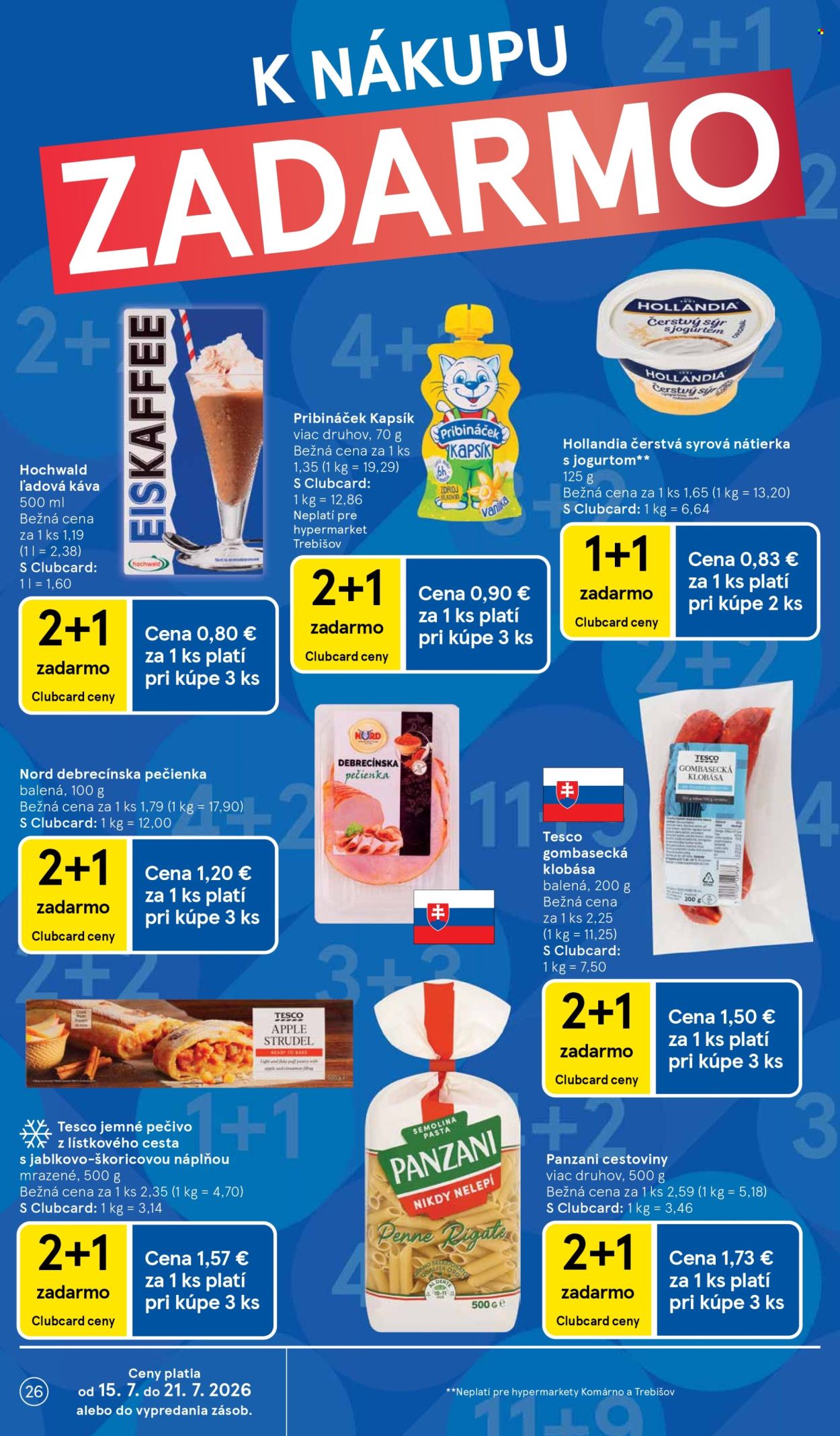 Leták TESCO - 15.7.2026 - 21.7.2026. Strana 26