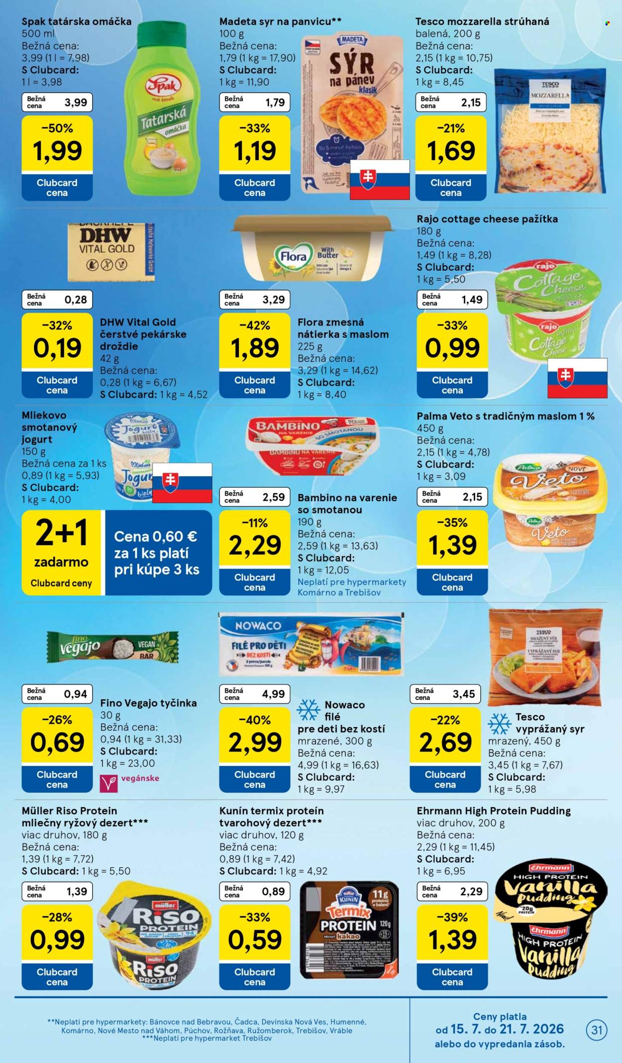 Leták TESCO - 15.7.2026 - 21.7.2026. Strana 31