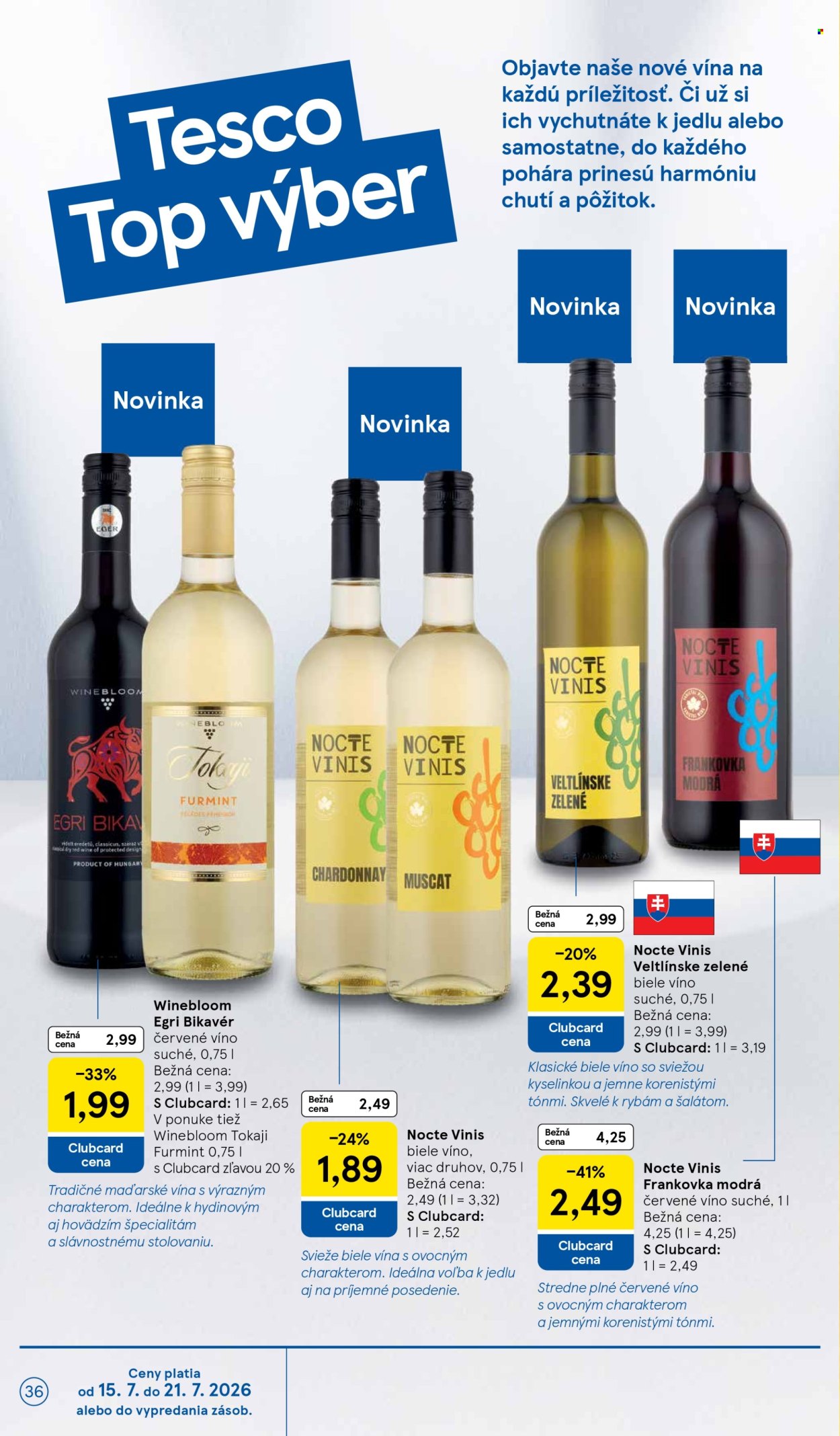 Leták TESCO - 15.7.2026 - 21.7.2026. Strana 36