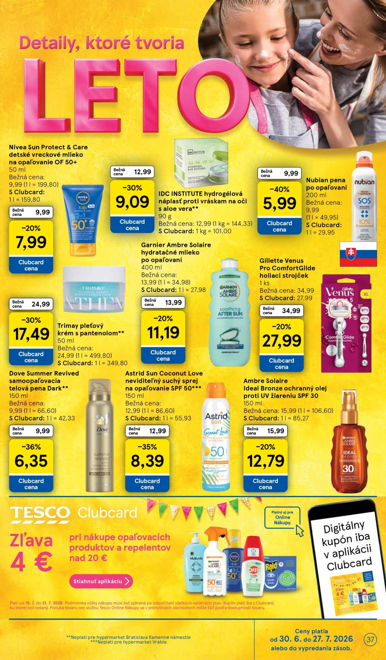 Leták TESCO - 15.7.2026 - 21.7.2026. Strana 37