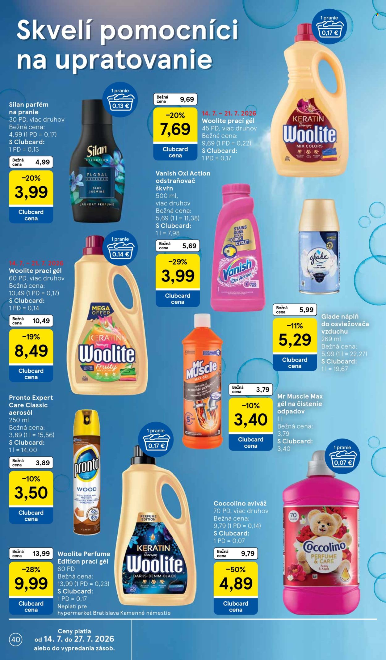 Leták TESCO - 15.7.2026 - 21.7.2026. Strana 40