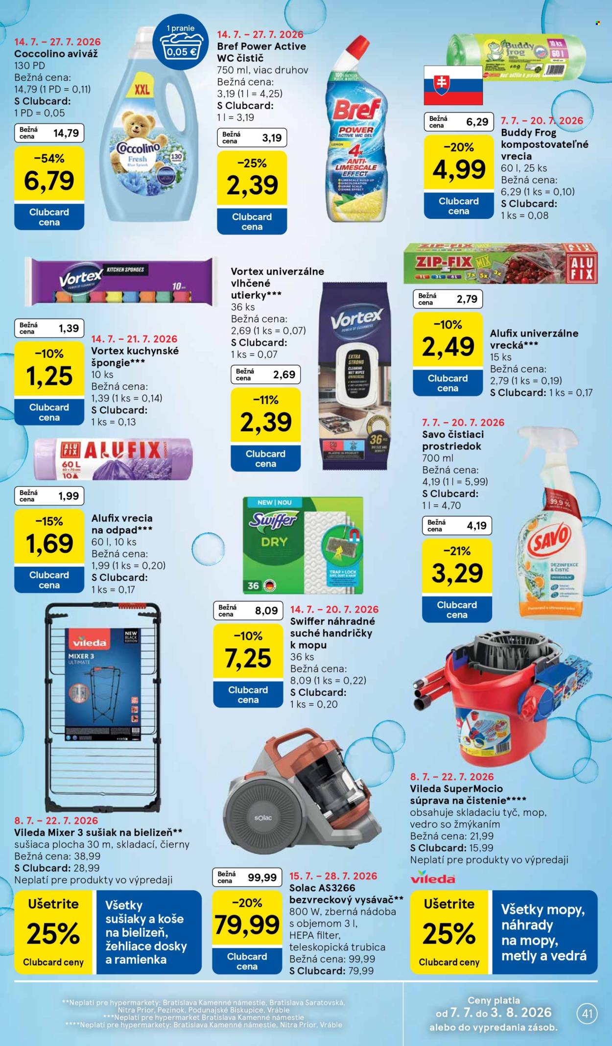Leták TESCO - 15.7.2026 - 21.7.2026. Strana 41