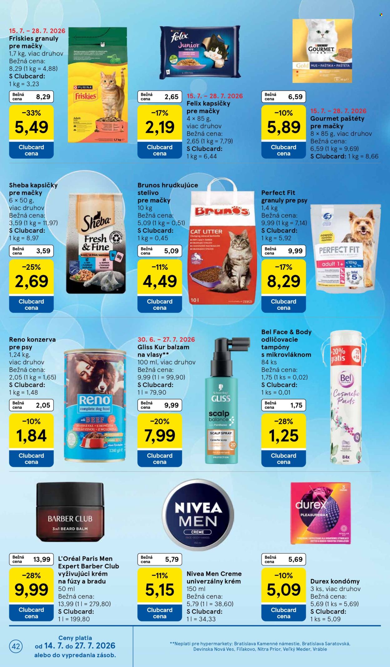 Leták TESCO - 15.7.2026 - 21.7.2026. Strana 42