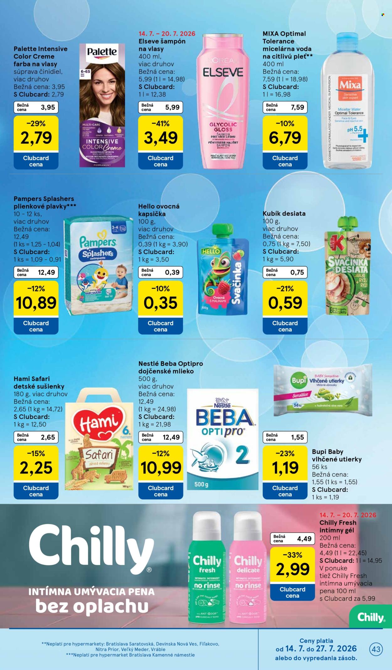Leták TESCO - 15.7.2026 - 21.7.2026. Strana 43