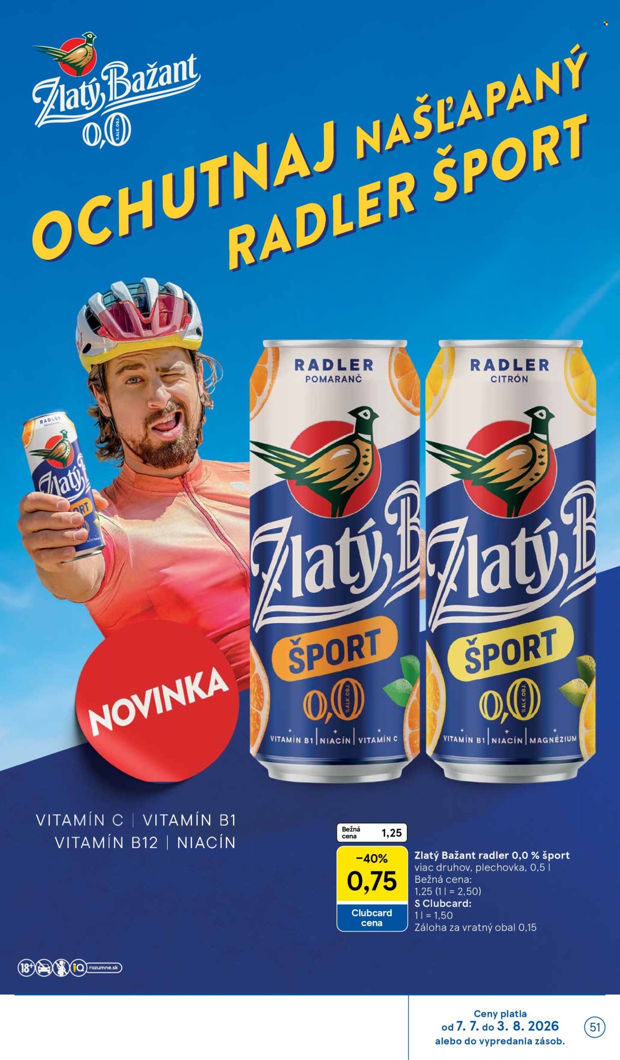 Leták TESCO - 15.7.2026 - 21.7.2026. Strana 51